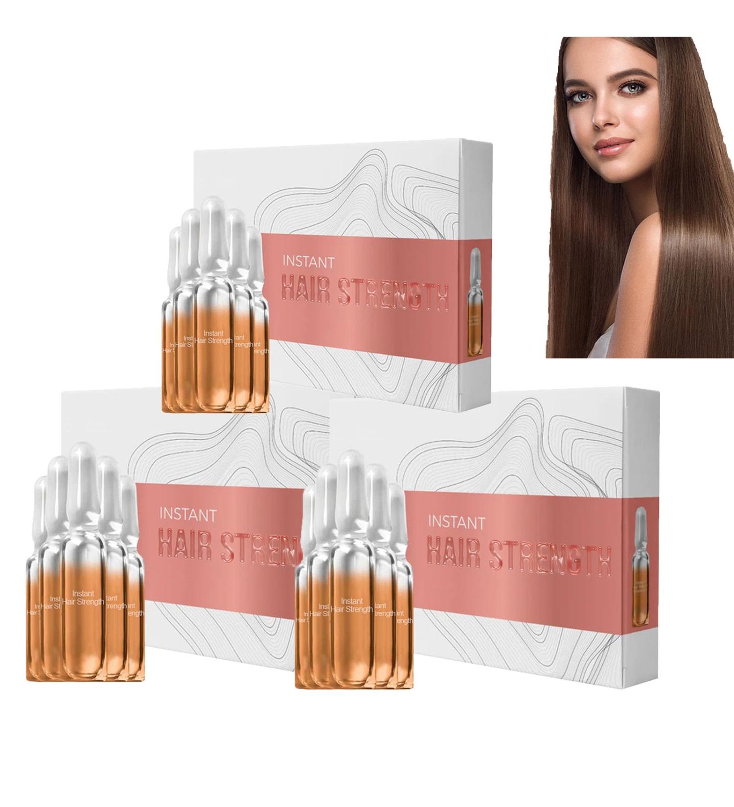  homomdy Instant Hair Treatment Serum For Damaged and Dry Hair Scalp Skin Regrowth Oil Anti Loss and Frizz Improve Scalp Skin Health.(3pcs) - Buy Online on GoSupps.com