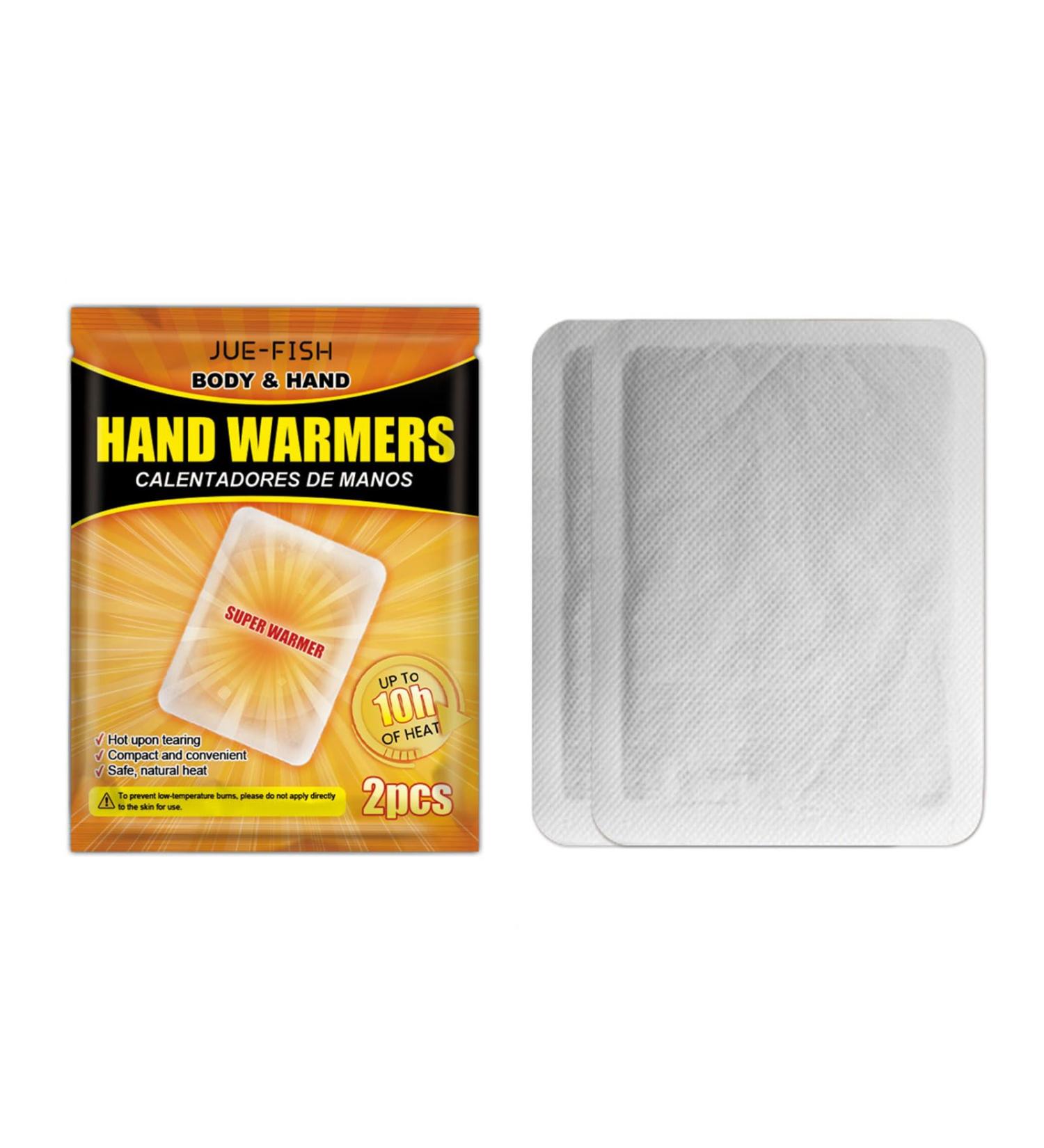 Portable Body & Toe Warmers - 2 Pack Self-Adhesive Warmth for On-the-Go Comfort | International Shipping Available - Buy Online on GoSupps.com
