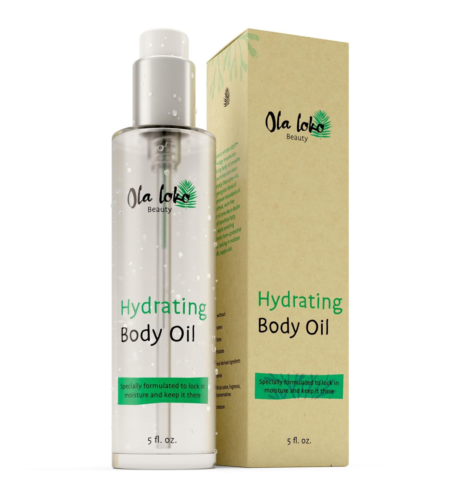 Premium Body Oil for Dry Skin | Antioxidant Moisturizing Vitamin E & Natural Oils | Nourishing Body Care Products for Women - Buy Online on GoSupps.com