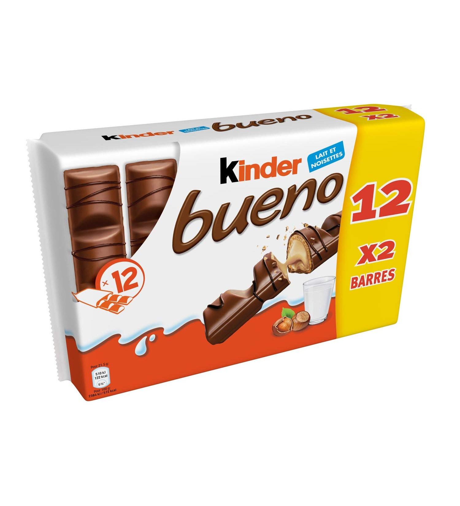 Kinder Kinder Milk Chocolate/Hazelnut Bars 516g