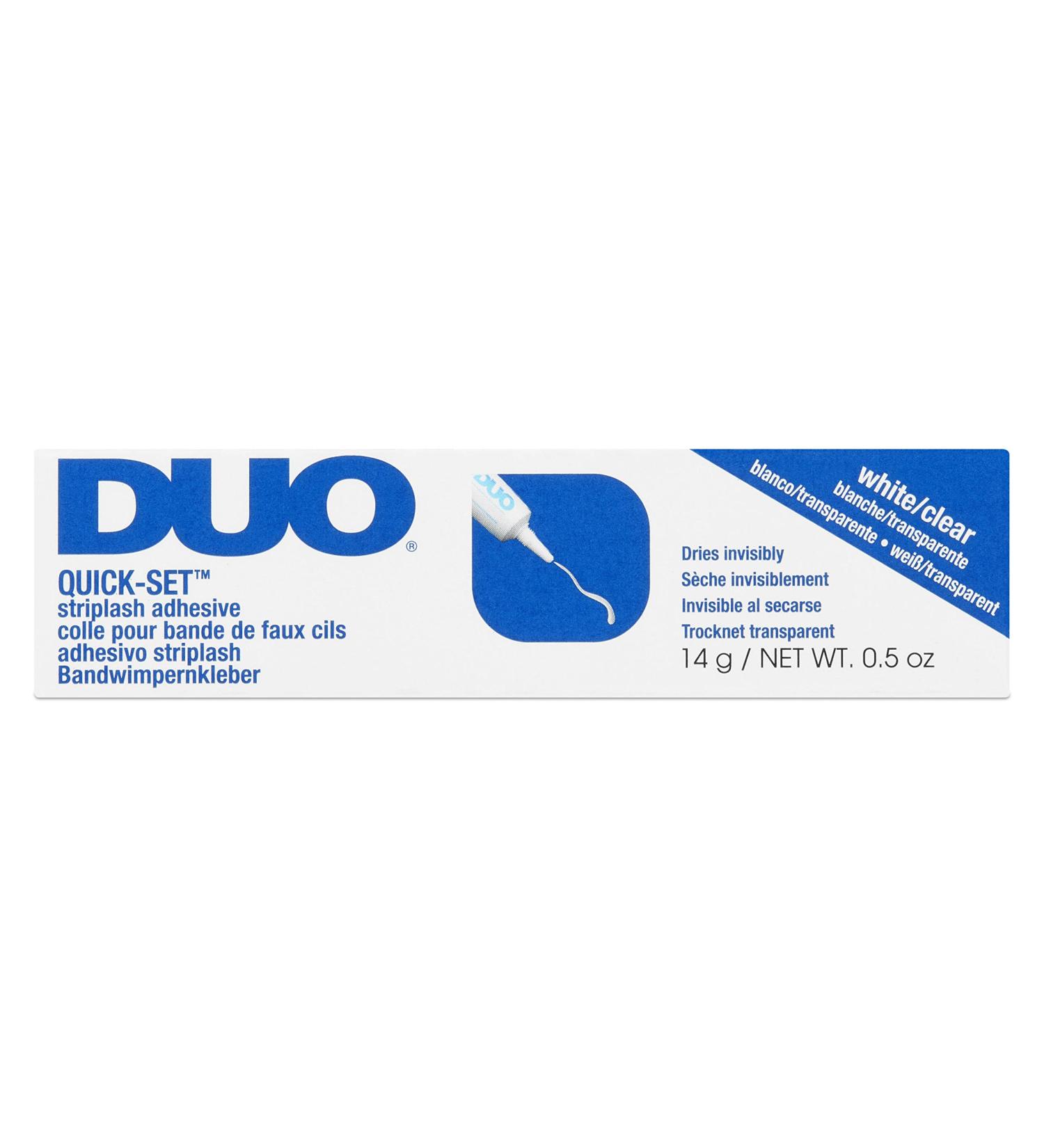 Ardell Duo Eyelash Glue Transparent 14g - Quick-Dry Extra Strong Hold for False Eyelashes | Waterproof & Original Eyelash Extension Adhesive - Buy Online on GoSupps.com