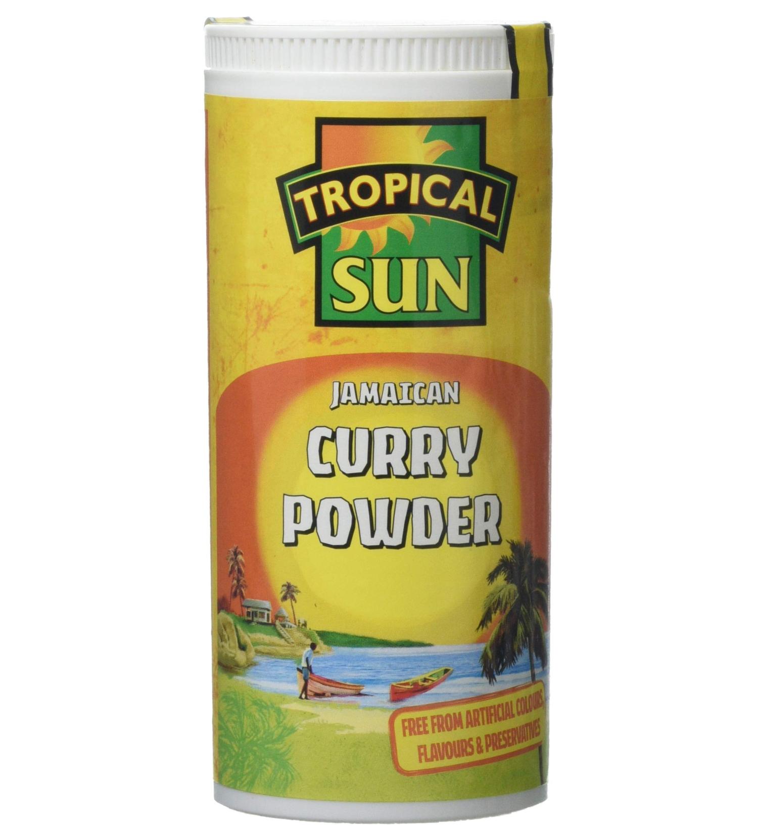 Tropical Sun Jamaican Curry Powder 100g - Authentic Jamaican Flavor for Delicious Meals - Buy Online on GoSupps.com