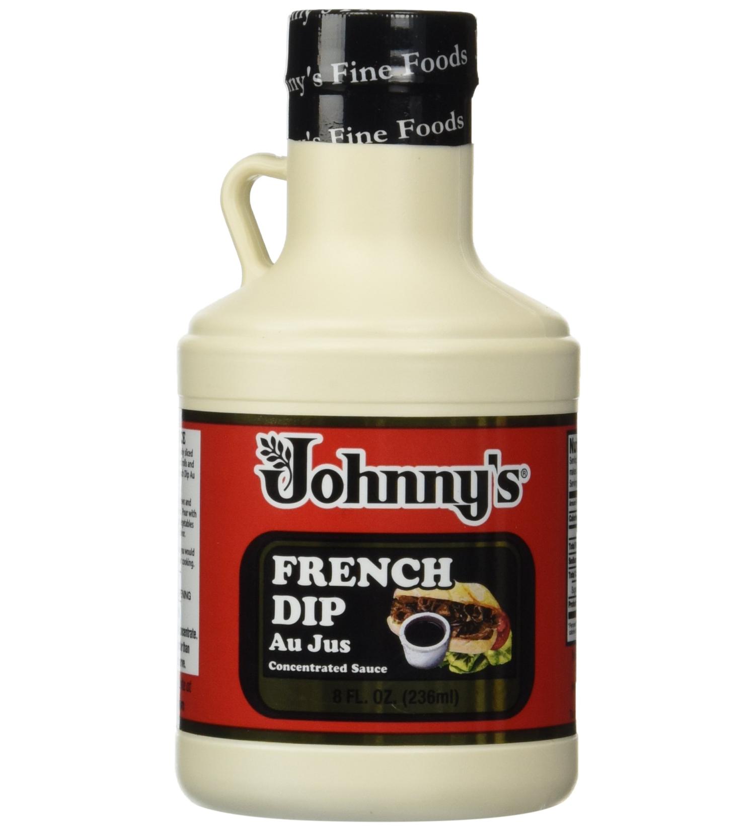 Johnnys Fine Foods Au Jus French Dip - 8 Fl Oz, Pack of 2 | Delicious Meal Starter - Buy Online on GoSupps.com