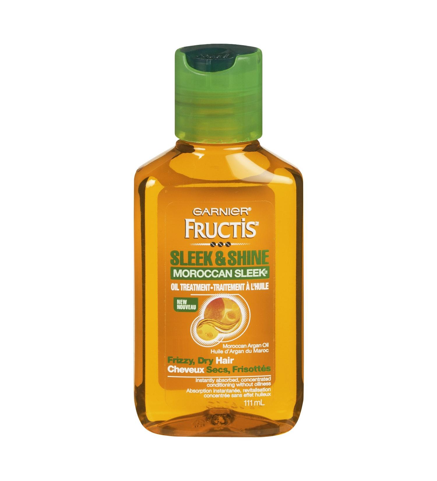 Garnier Sleek and Shine Moroccan Oil Treatment for Frizzy Hair 3.75 oz - Buy Online on GoSupps.com