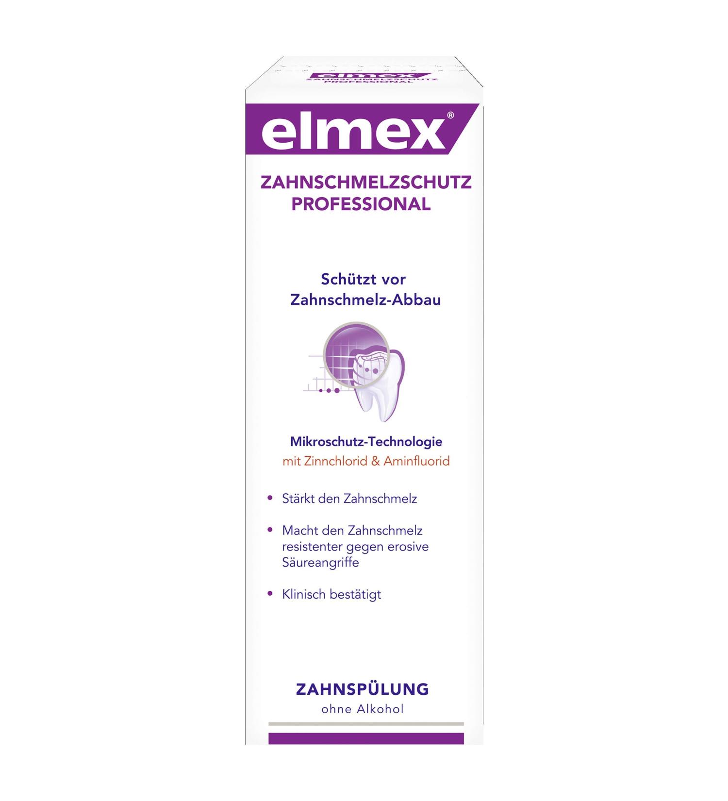 Elmex Enamel Protection Professional Mouthwash pack of 2 (2 x 400 ml)