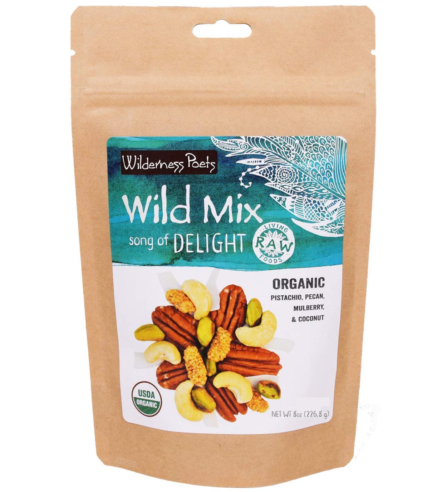Wilderness Poets Organic Wild Mix - Song of Delight 8 oz | Premium Superfood Blend - Buy Online on GoSupps.com