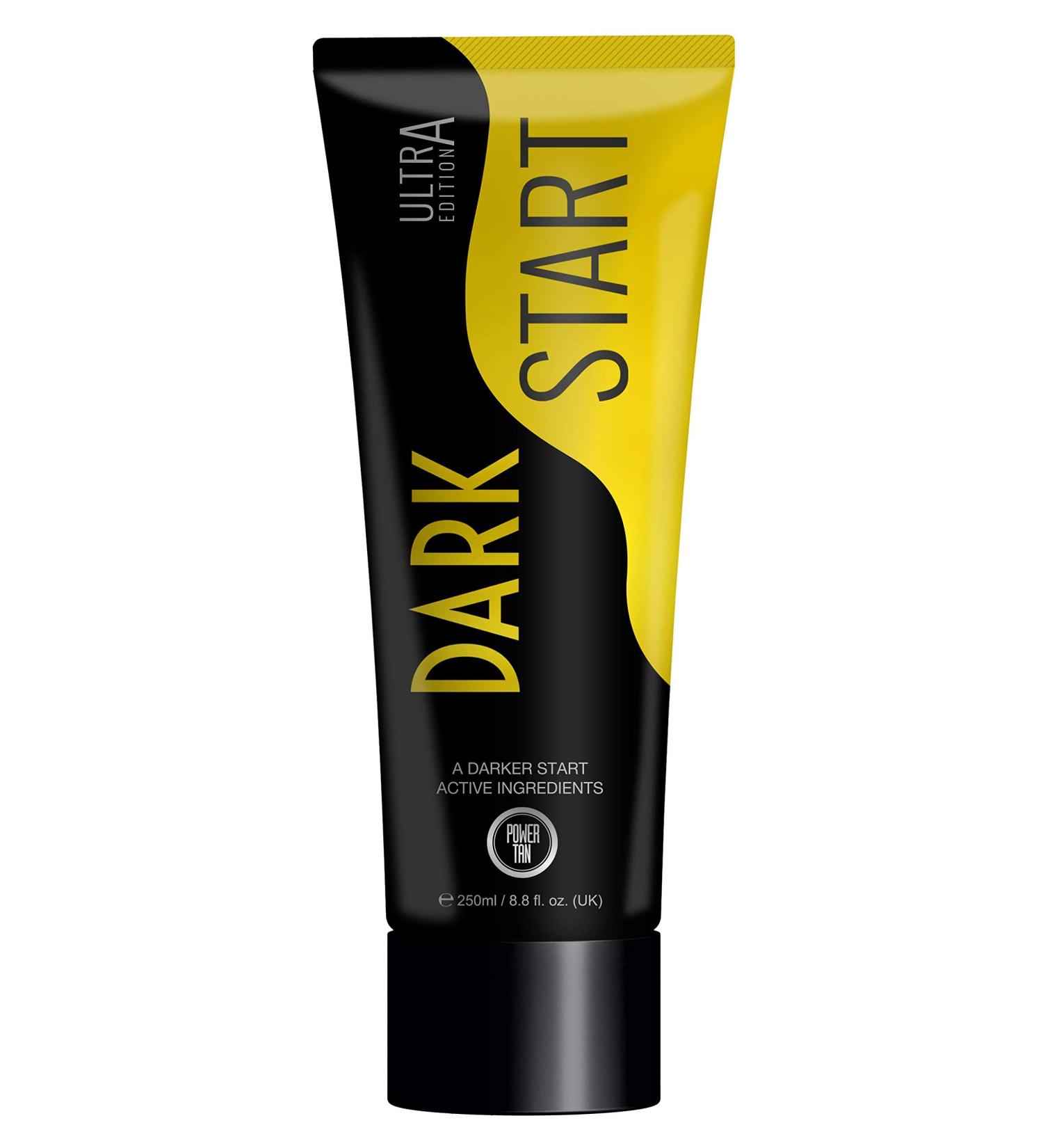 Power Tan Dark Start Tanning Sunbed Lotion Cream Accelerator 250ml - Buy Online on GoSupps.com