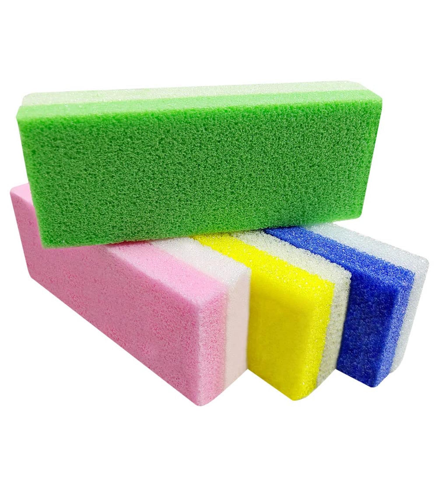 NOVAL 4-in-1 Foot Pumice Stone Set - Callus Remover & Exfoliator Tool for Pedicure (Pack of 4) - Buy Online on GoSupps.com