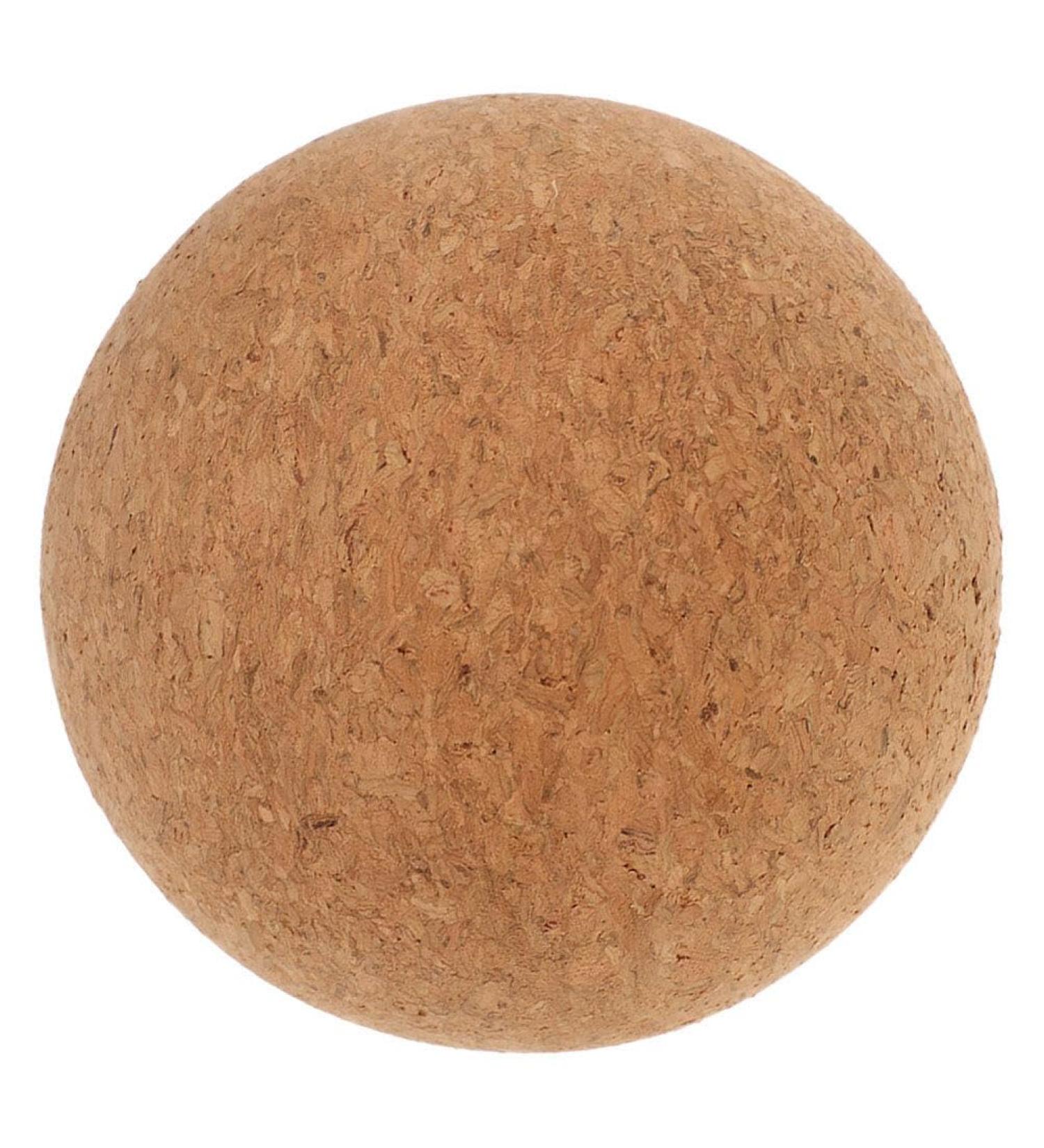 Healvian Cork Massage Ball - Travel Yoga Trigger Point Therapy for Plantar Fasciitis Relief | 100mm Relaxation Equipment - Buy Online on GoSupps.com