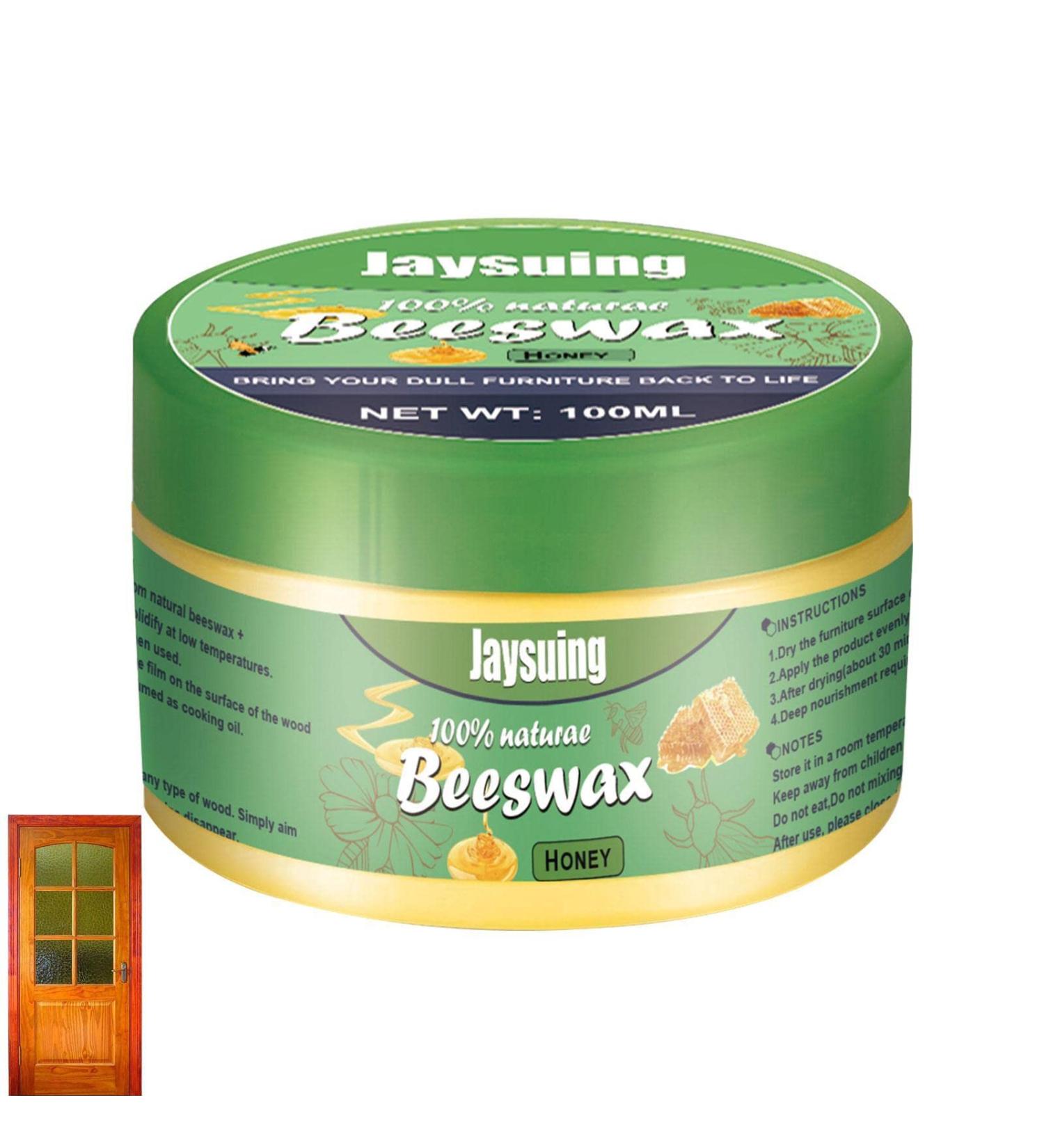Wood Scratch Repair | Wood Seasoning Beeswax for Floors | Polish Furniture Repair Wood Wax to Protect and Care for Floor Tables Chairs Cabinets Deyao - Buy Online on GoSupps.com