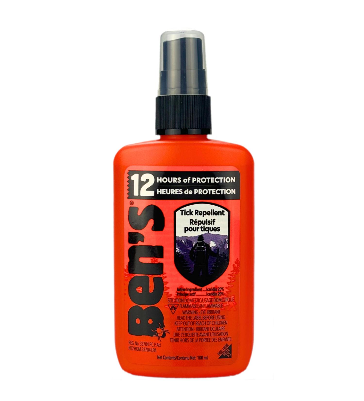 Ben's Tick Repellent 100ml Pump Spray - Buy Online on GoSupps.com