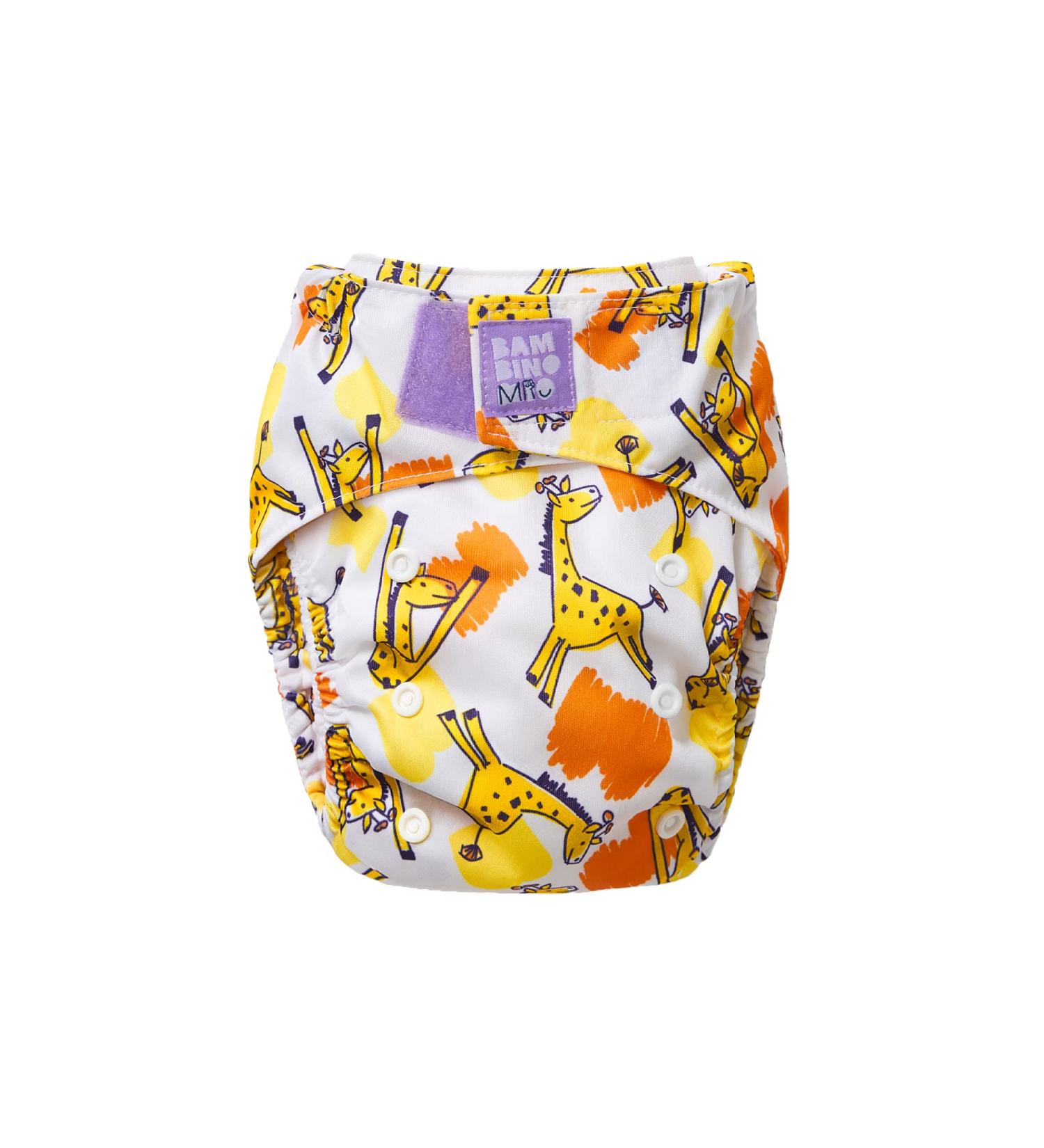Bambino Mio Sustainable Reusable Nappy - Chemical-Free Washable Eco Nappy for Newborn to Toddler (Chomp) - Buy Online on GoSupps.com
