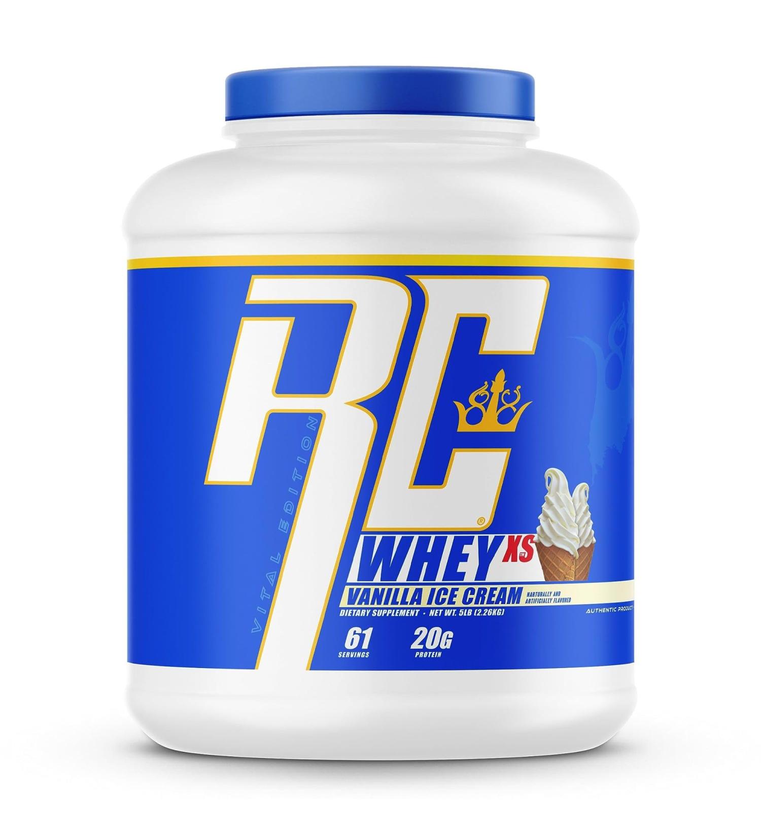Buy Ronnie Coleman Signature Series Whey-XS 2270g Vanilla Ice Cream - Premium International Shipping Available - Buy Online on GoSupps.com