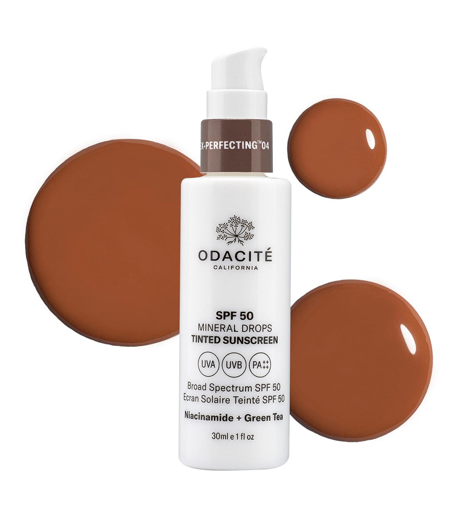 Odacite SPF50 Flex-Perfecting Mineral Drops Tinted Sunscreen 30ml Four - Buy Online on GoSupps.com