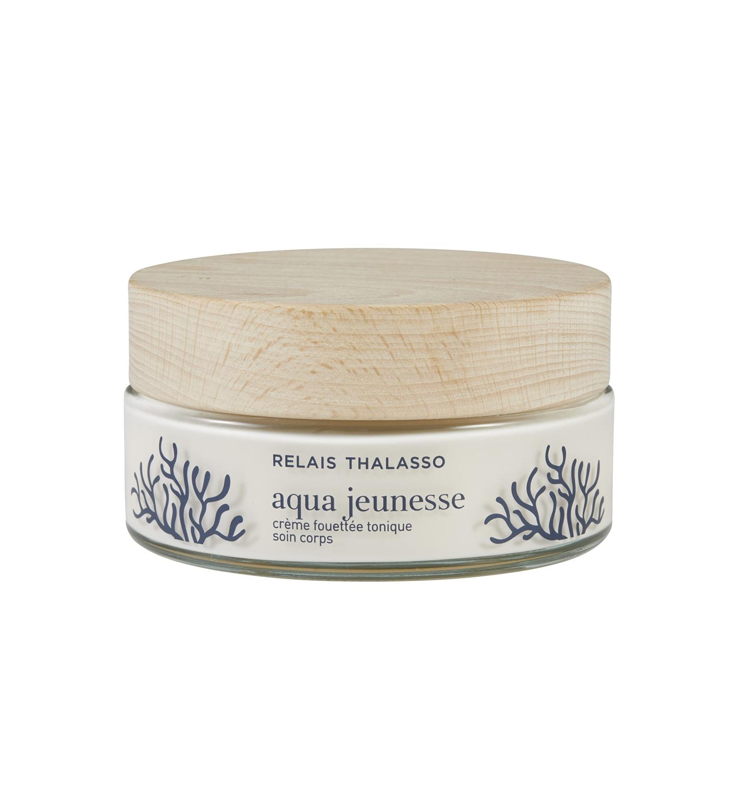 Relais Thalasso Cosmetique Whipped Cream Bodies-Aqua Youth-Moisturizing-Toning Skin Sublimated Skin-Blue Algae+Red Algae+Shiitake+Cotton Extract 200ml Naturality: 91% - Buy Online on GoSupps.com