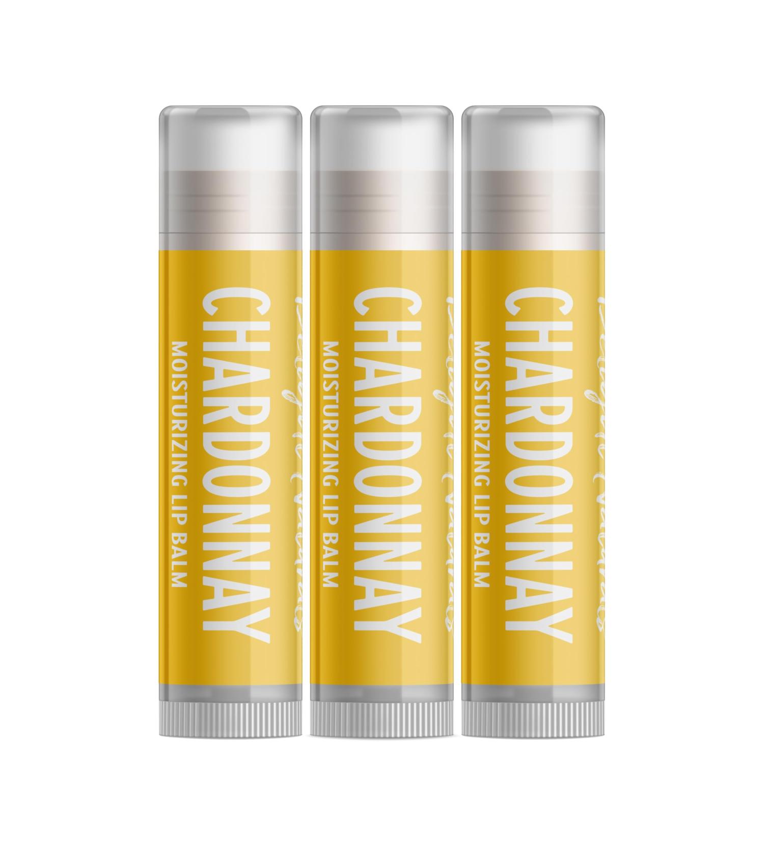 Delight Naturals Chardonnay Wine Lip Balm - Three Pack 3 Pack - Buy Online on GoSupps.com