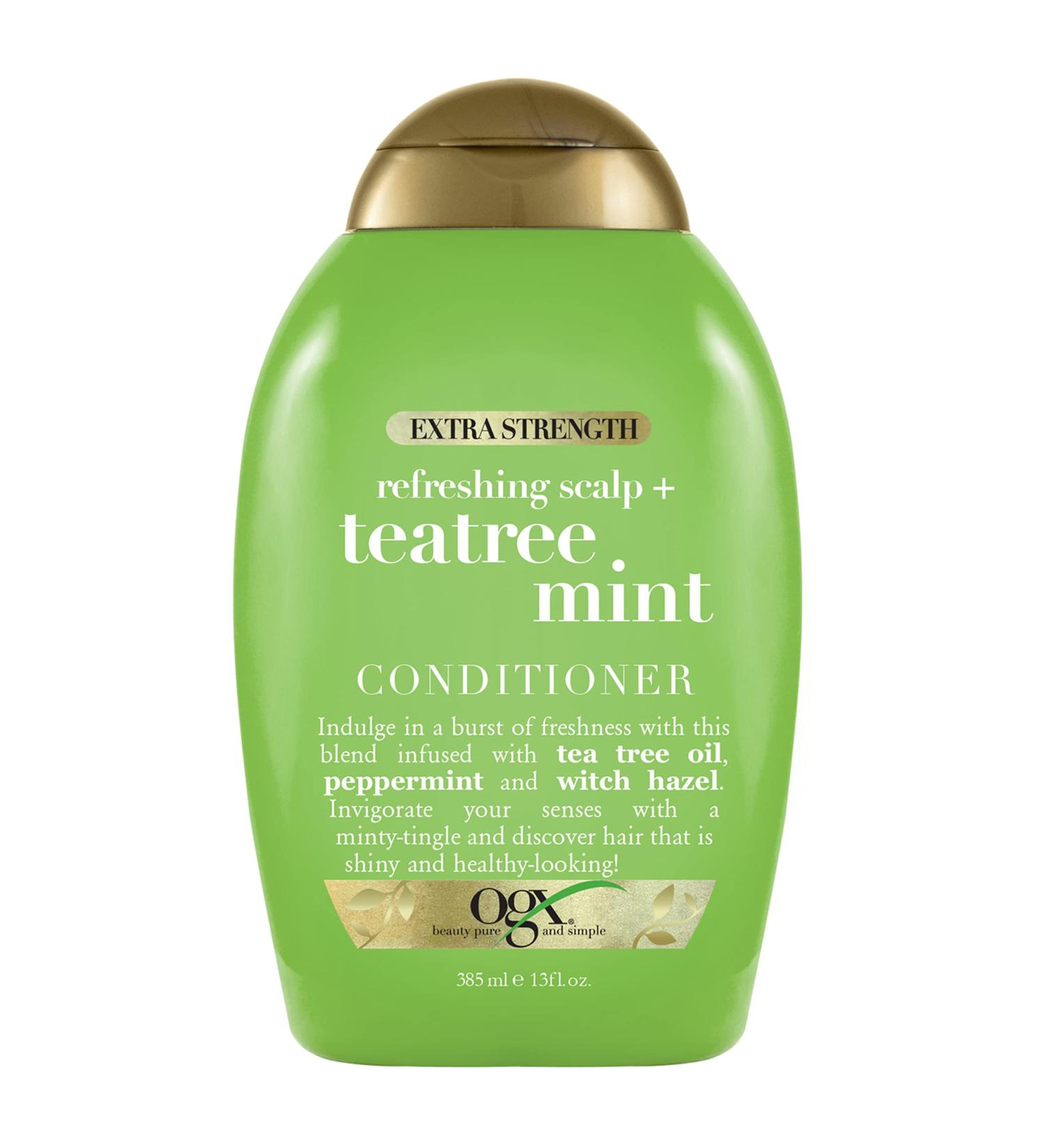 OGX Extra Strength Tea Tree Mint Conditioner 13 fl oz - Paraben & Sulfate-Free - Buy Online on GoSupps.com