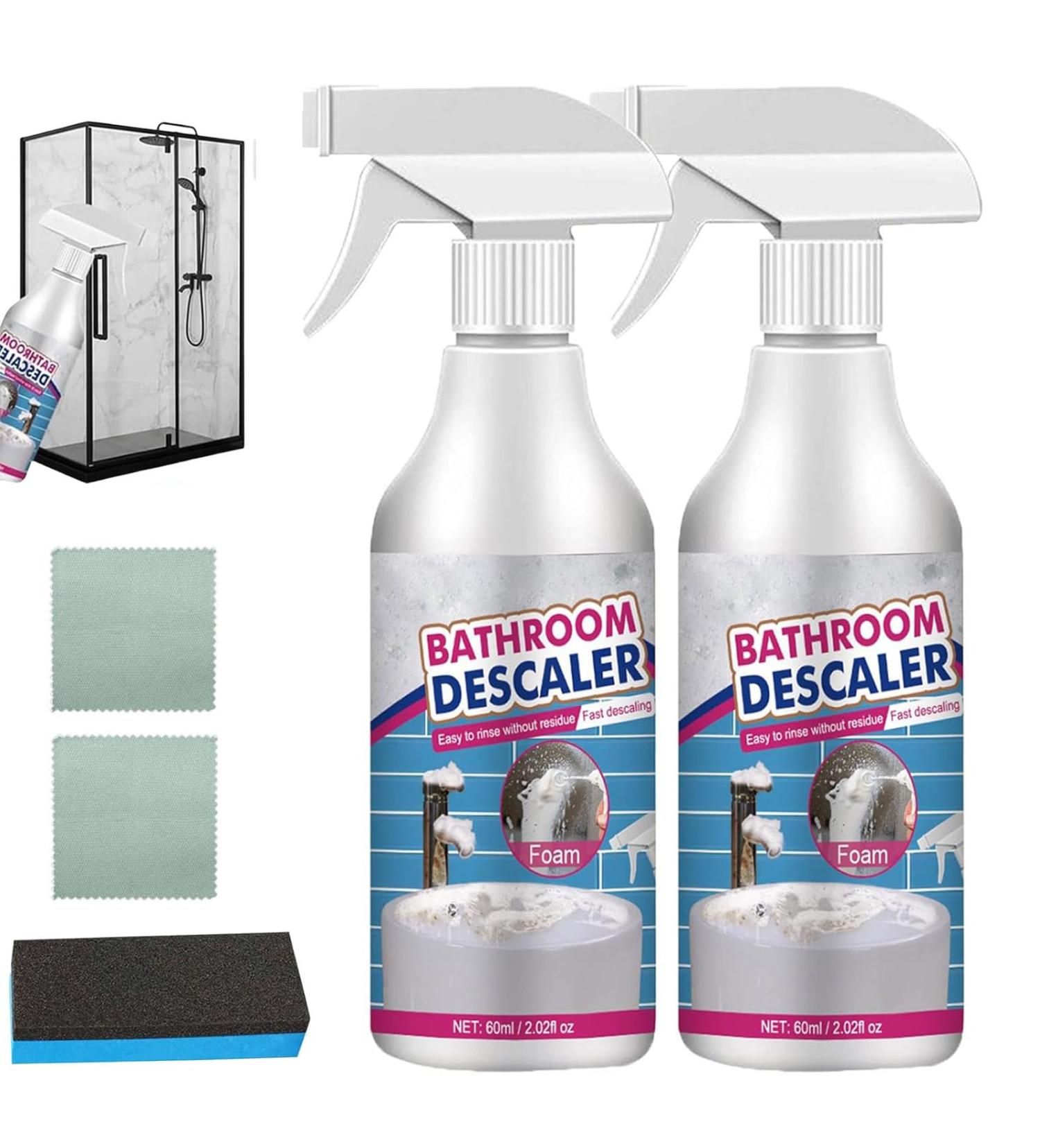 Acssart Foam Cleaner Bathroom Descaler Cleaner Asscart Cleaner Bathroom Descaler Cleaner Bathroom Descaler Stubborn Stains Cleaner All Purpose Rinse Free Cleaning Spray (2) - Buy Online on GoSupps.com