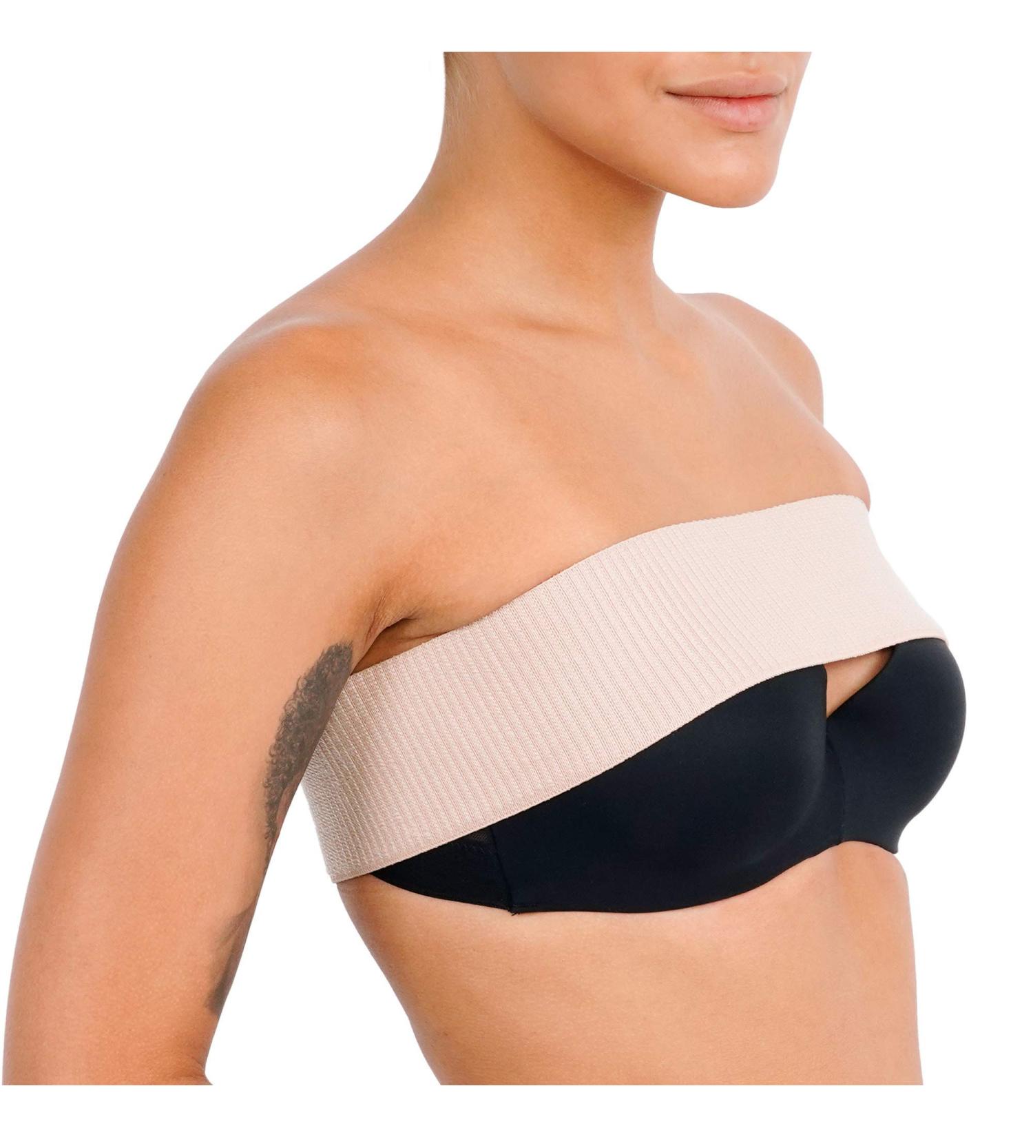 Breast Implant Stabilizer Band - Post Surgery Augmentation/Reduction Strap - Chest Belt for Breast Support - One Size Fits All (Beige) - Buy Online on GoSupps.com
