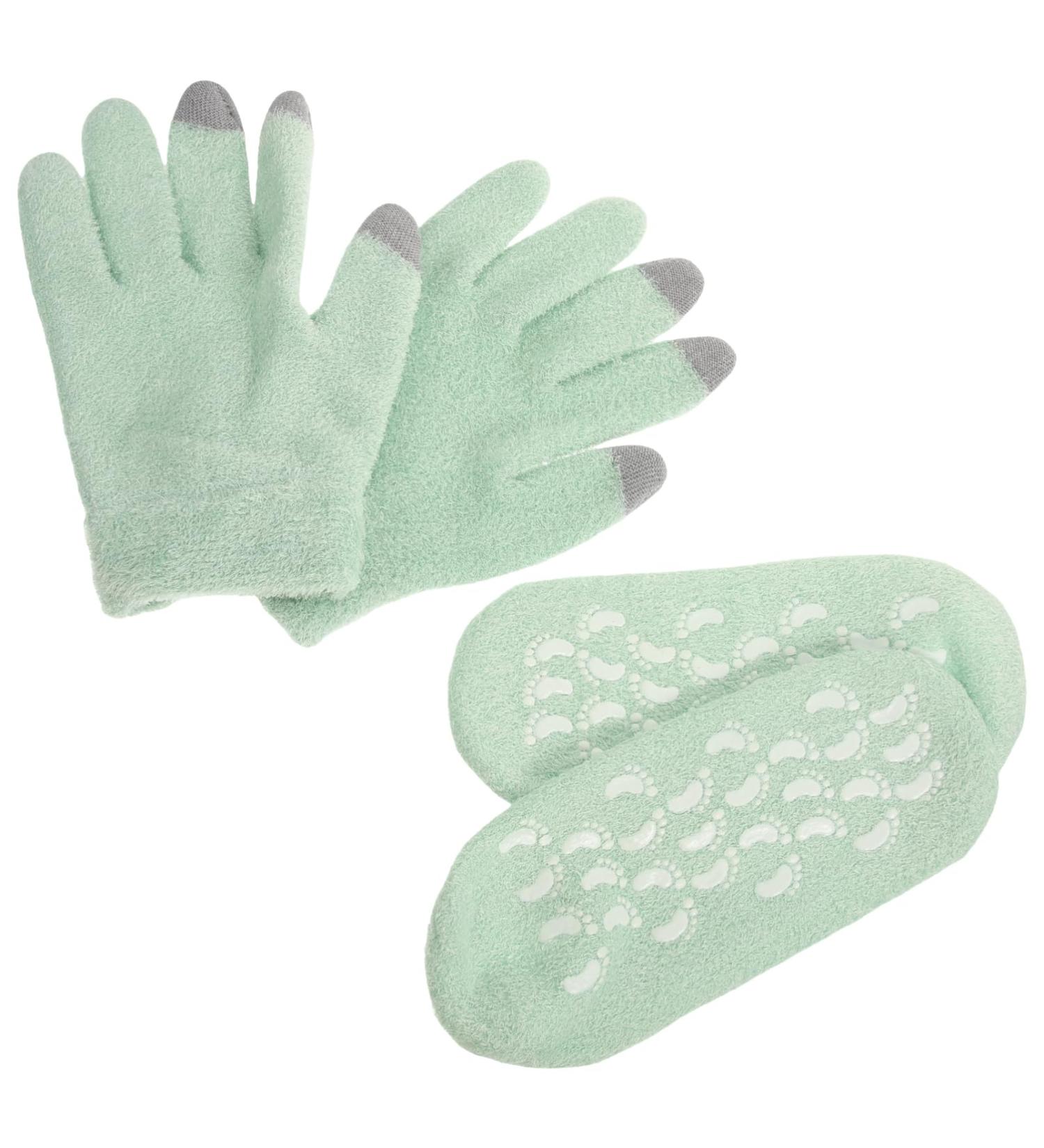FOMIYES 1 Set Gel Gloves Foot Socks for Dry Cracked Feet Moisturizing Socks for Cracked Feet Women Socks for Women Moisturizing Foot Moisturizing Socks Hand Australia Yarn - Buy Online on GoSupps.com