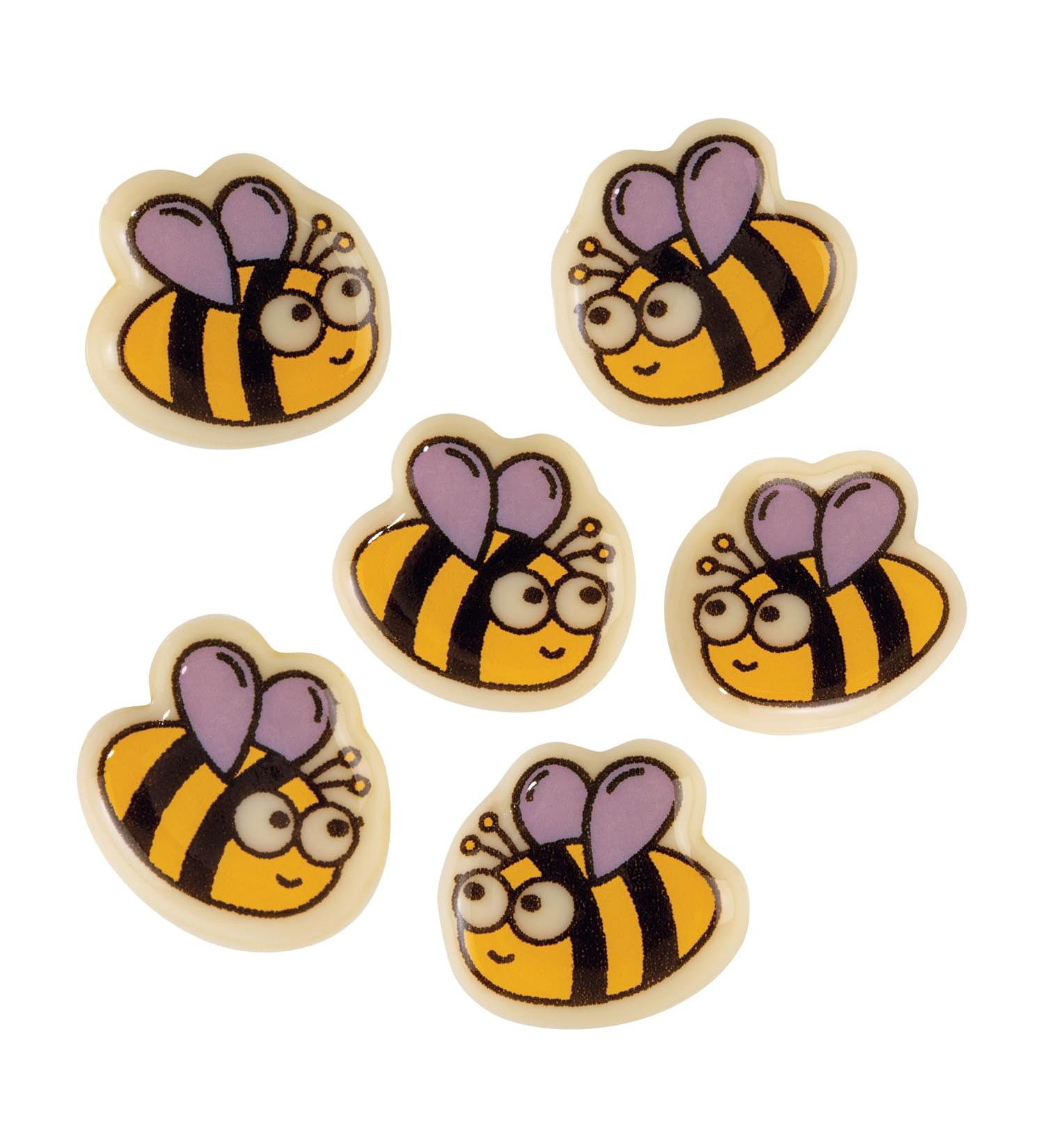 G nthart 180pcs White Chocolate Bees - Perfect Cake & Cupcake Toppers | International Shipping - Buy Online on GoSupps.com
