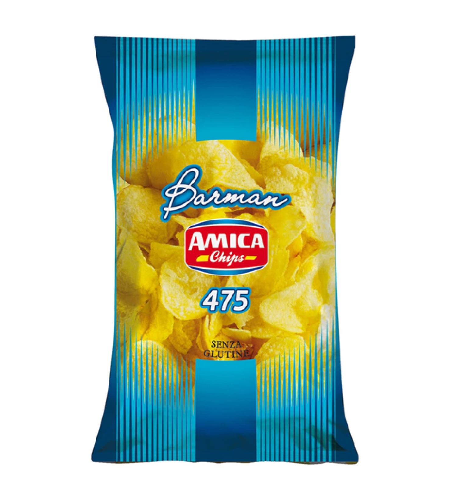 Amica Chips Savoury Snacks Envelope Patina Bartender Amica Chips 475g
