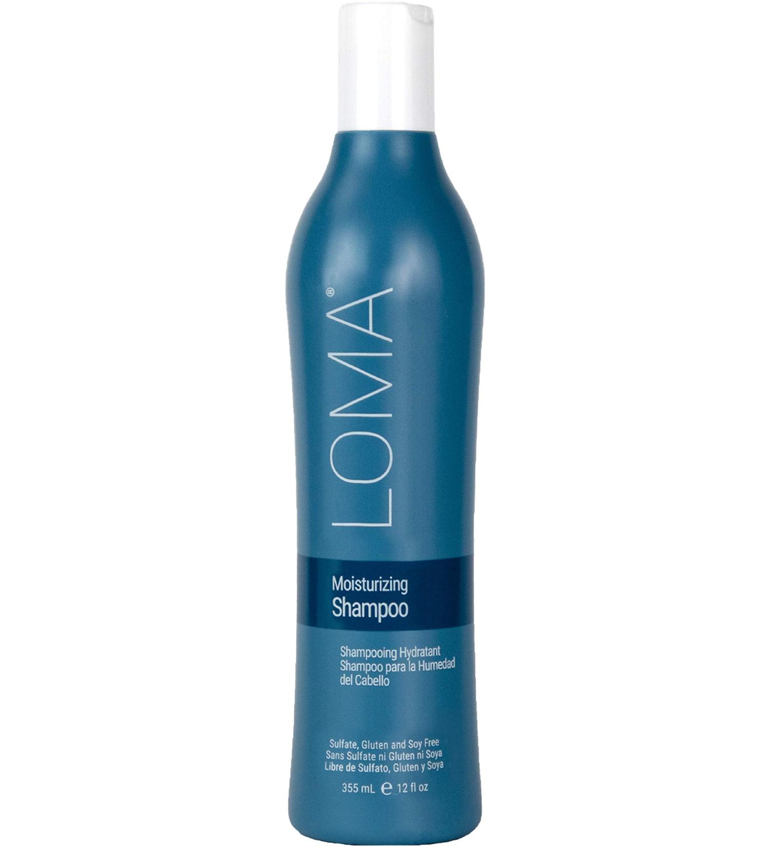 Loma Hair Care Moisturizing Shampoo 12 fl. oz. - Hydrating and Nourishing Formula - Buy Online on GoSupps.com