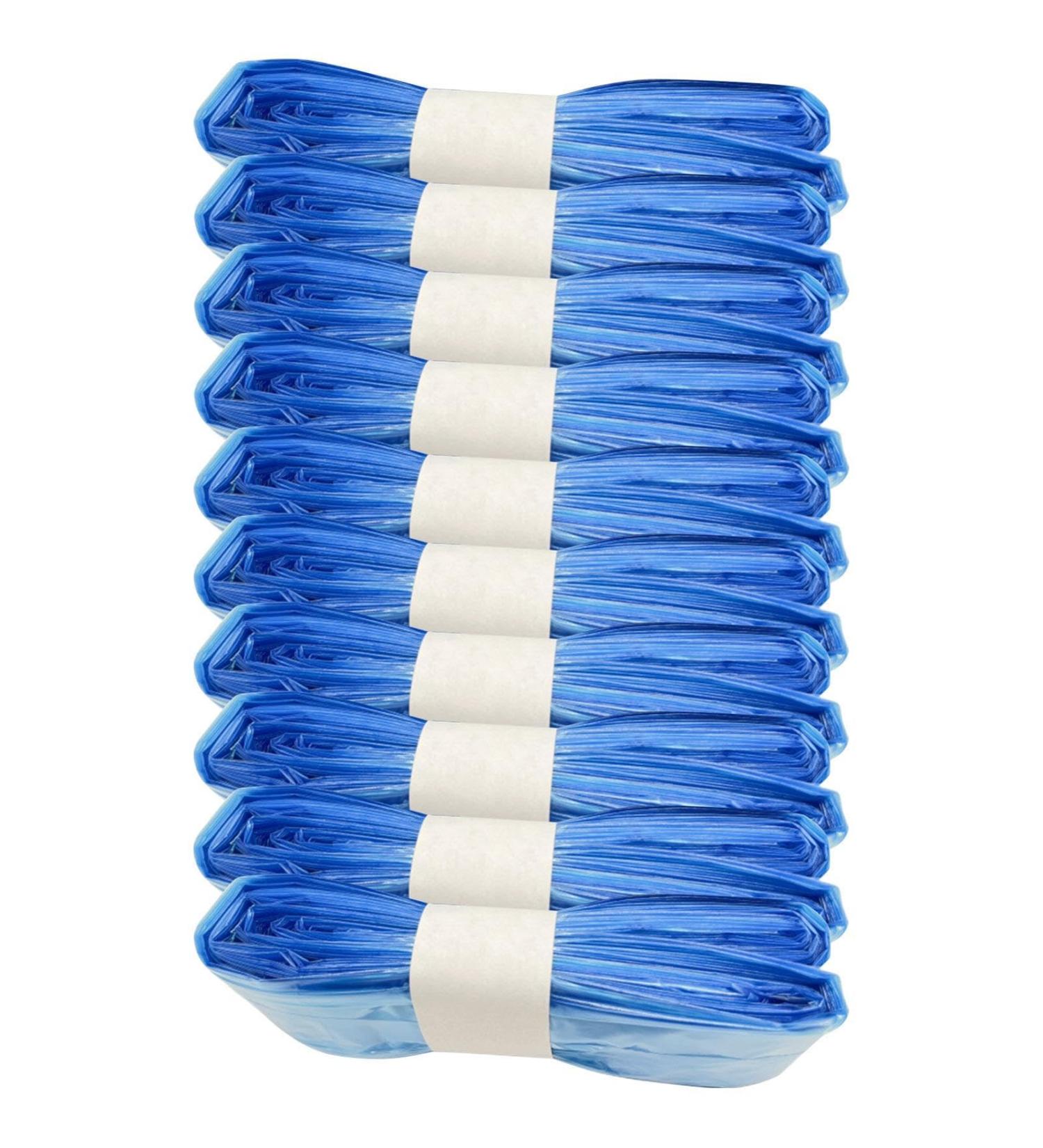 Diaper Garbage Bag - Drawstring Trash Bags | 10pcs Extra Large Trash Bags Gallon Trash Bags with Ergonomic Handles | Tall Kitchen Disposal Bags for Bathroom Hotel Bedroom living Room Nursery Room - Buy Online on GoSupps.com