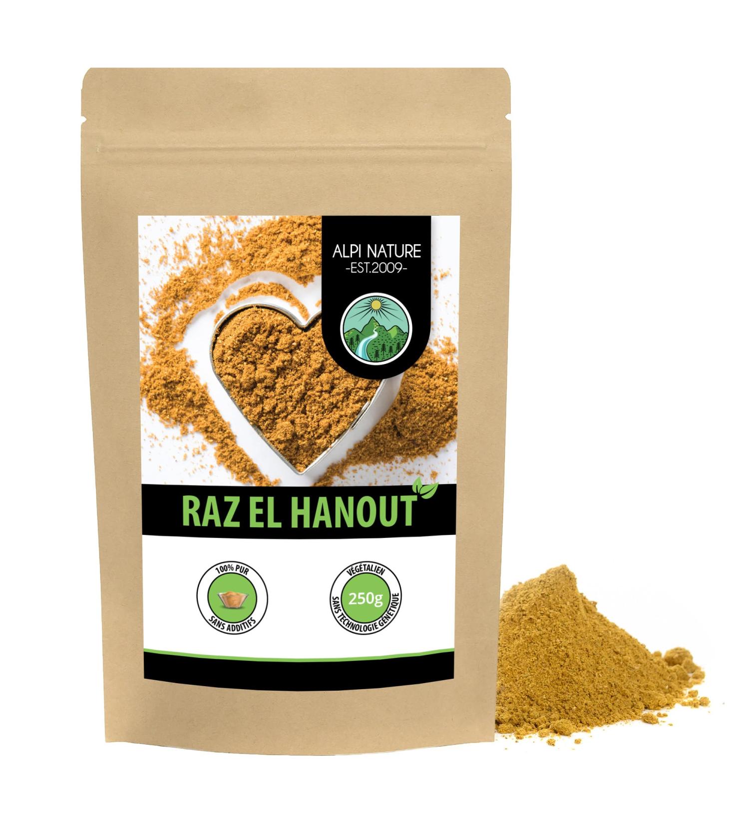 Ras El Hanout (250g) Raz el Hanout blend of typical Arabic and oriental spices resealable packaging - Buy Online on GoSupps.com