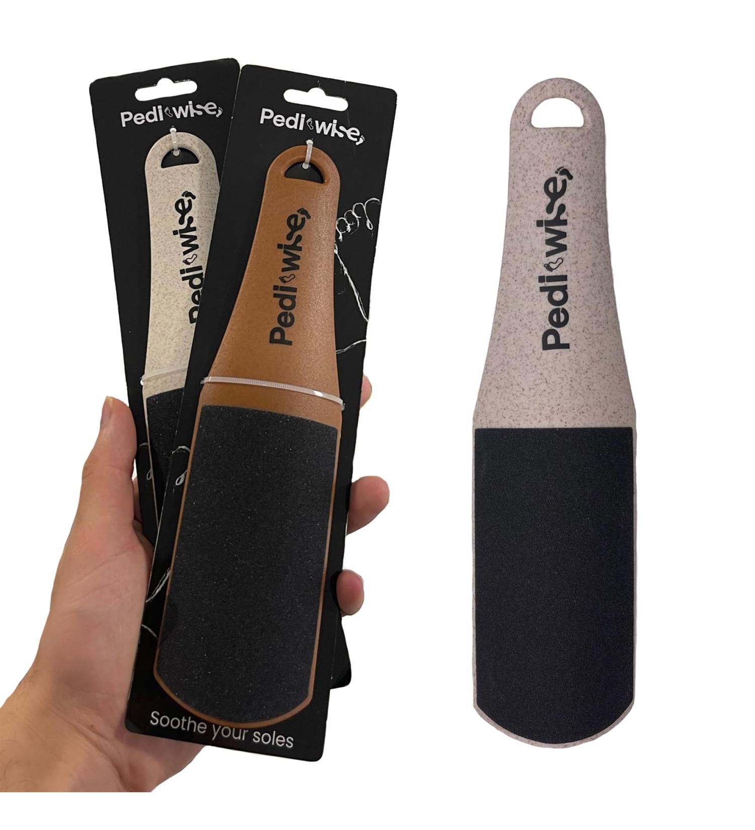 PEDI-WISE Double Sided Foot File - Professional Extra Large Foot Rasp for Hard Skin Removal - Podiatrist Recommended Stone 1.0 - Buy Online on GoSupps.com