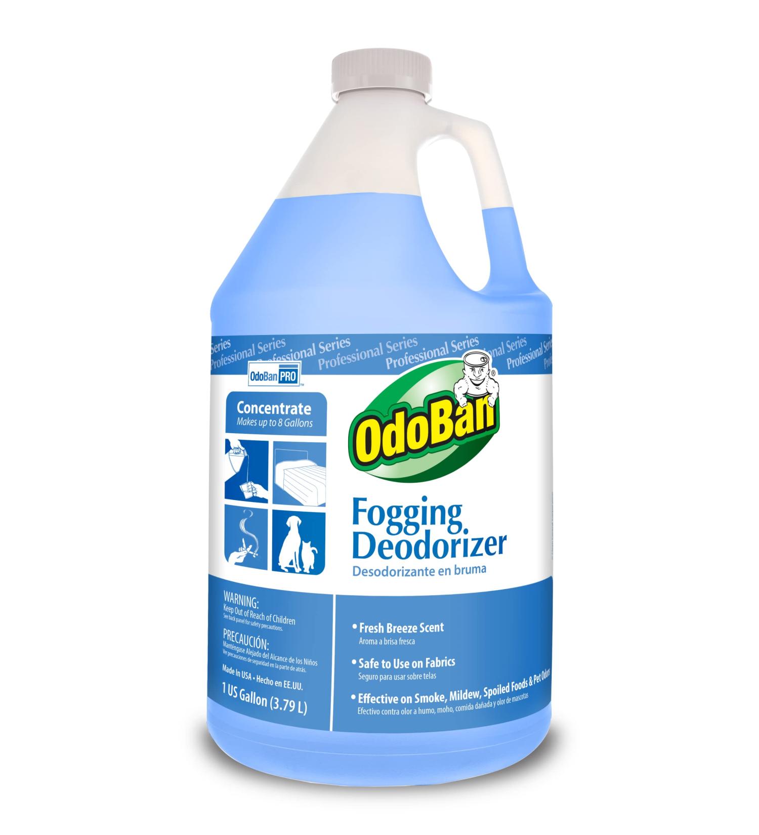 OdoBan Fogging Deodorizer Gallon - 1 Pack (Clear) | Fresh Scent for Effective Deodorizing - Buy Online on GoSupps.com