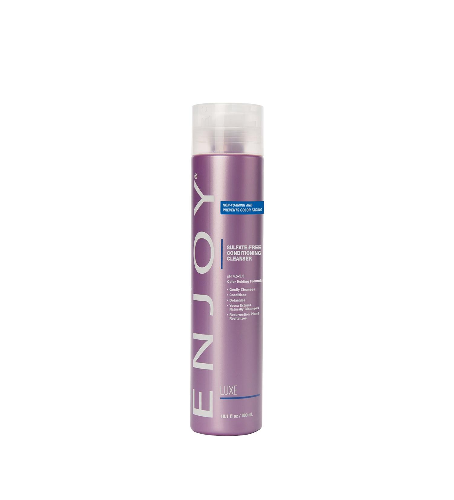 Enjoy Hair Care | Conditioning Cleanser Hair Mask & Conditioner | Sulfate & Gluten Free | International Shipping - 10.1 fl Oz - Buy Online on GoSupps.com