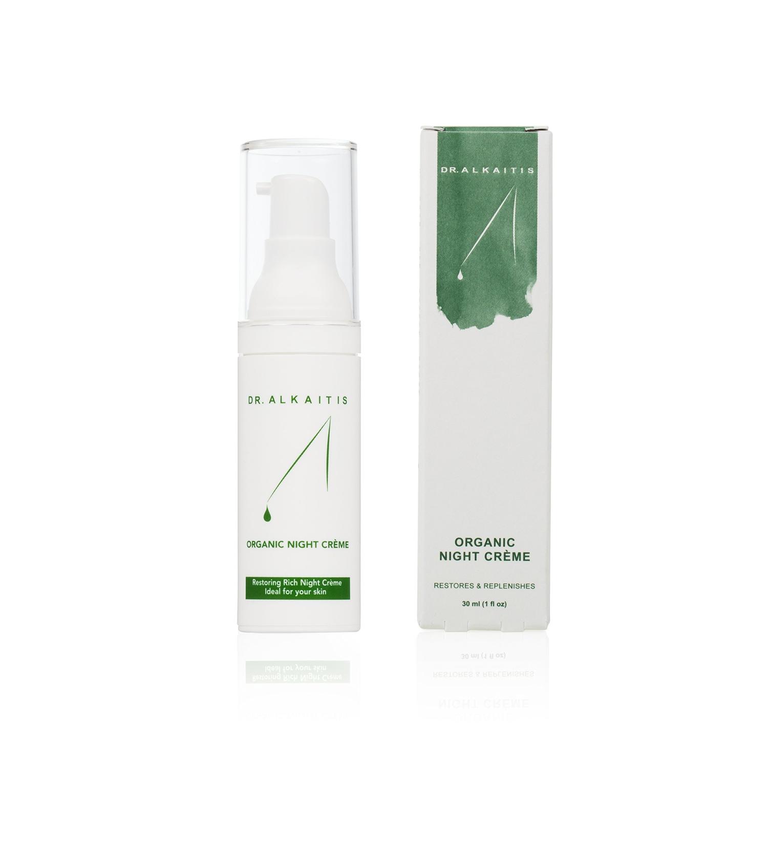 DR. ALKAITIS Organic Night Creme 1 Fl Oz