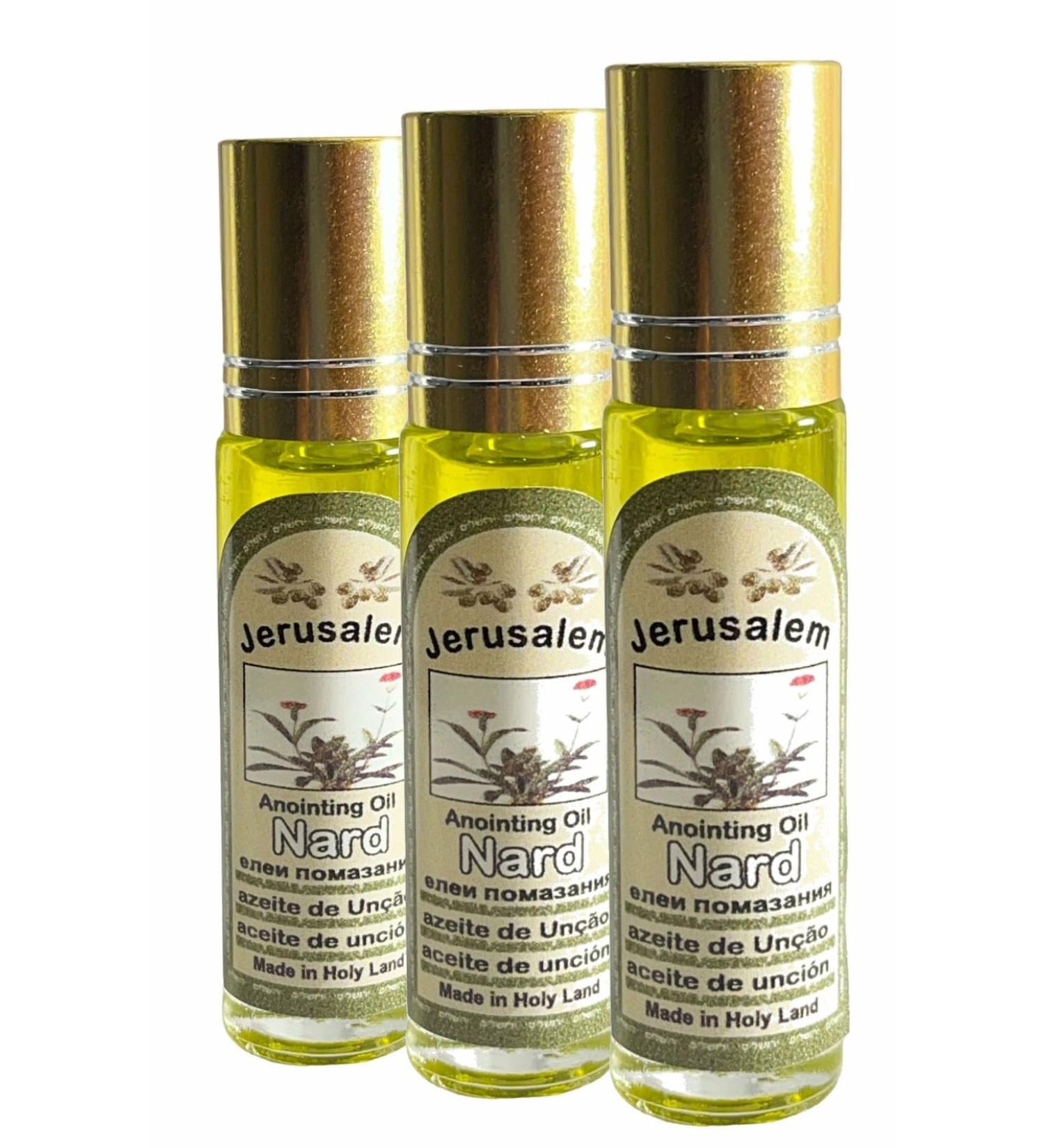 Original Holy Land Anointing oil 8ml (Nard) Pack of 3!