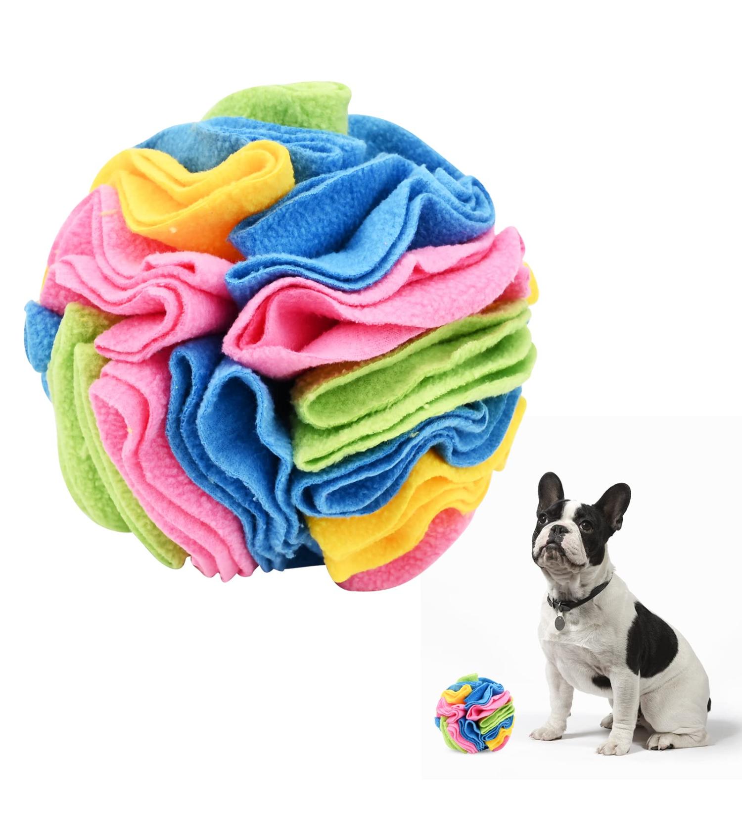Interactive Sniffing Ball for Dogs - Washable Smell Training Toy for Small & Medium Breeds - Stress Relief & Intelligence Development - Buy Online on GoSupps.com