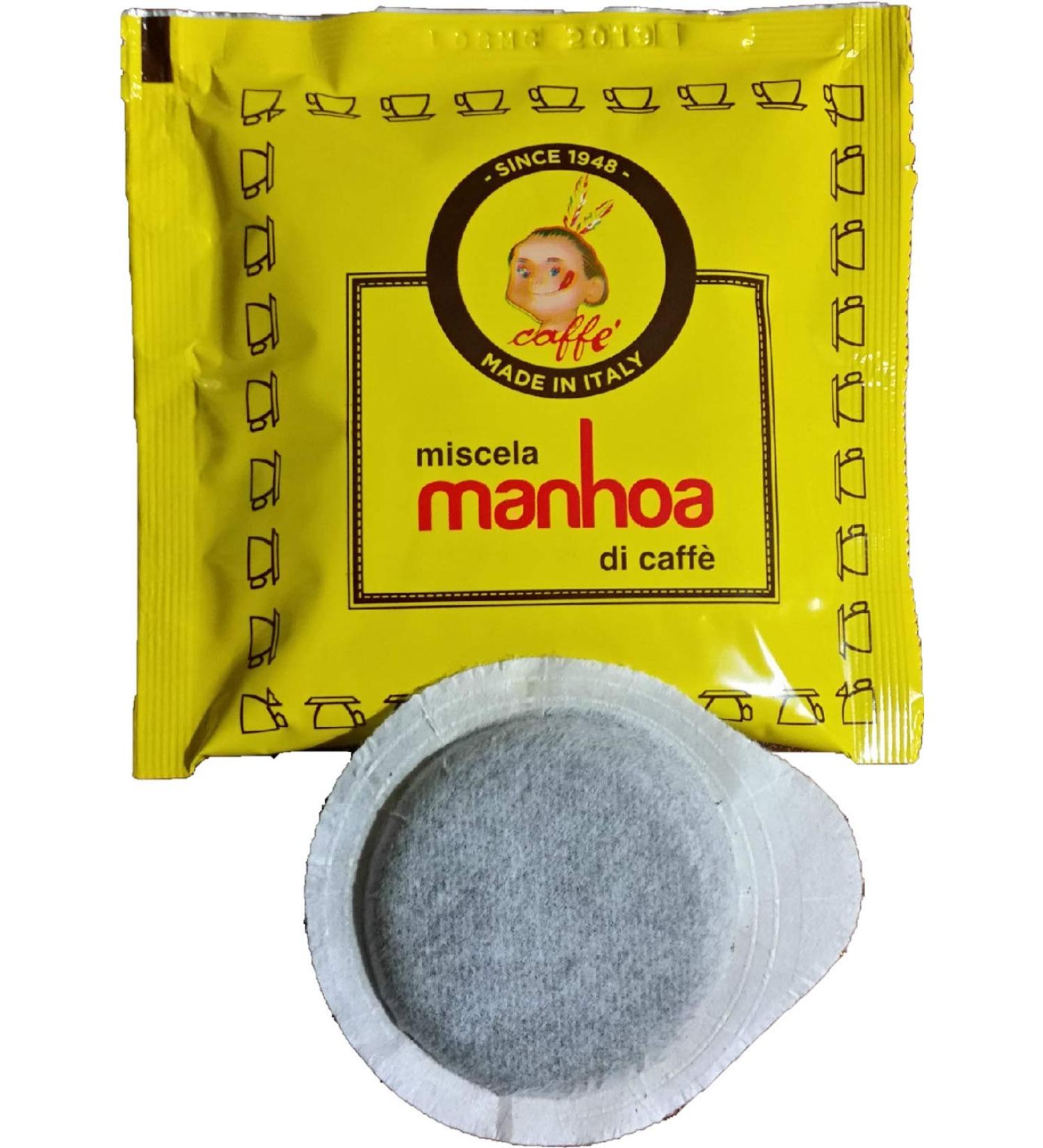 CAF PASSALACQUA MANHOA - VELVETY TASTE - Box 150 DOSES ESE44 7.3g - Buy Online on GoSupps.com