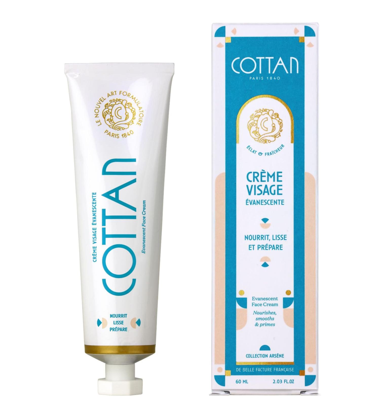 Evanescent Face Cream | Nourishes smoothes and prepares | Maison COTTAN | Paris 1840 - Buy Online on GoSupps.com