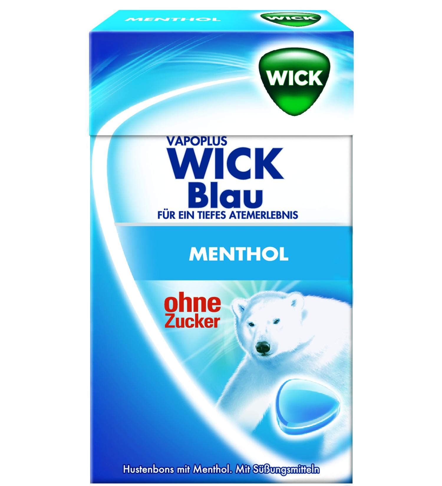 Wick Blue without sugar box pack of 10 (10 x 46 g)