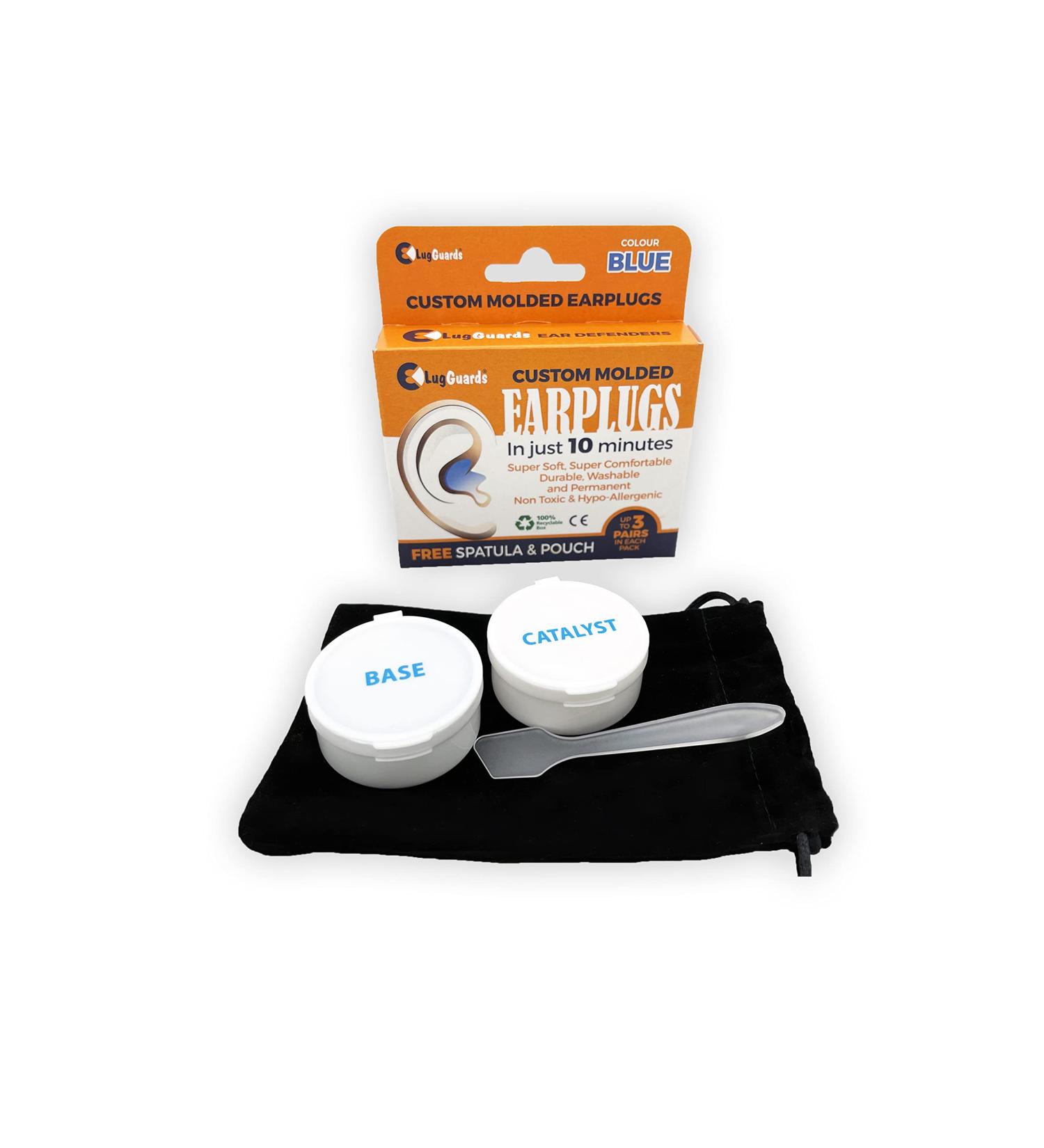 Lugguards Custom Molded Studs 3 Pair Pack with Case Storage Bag and Spatula