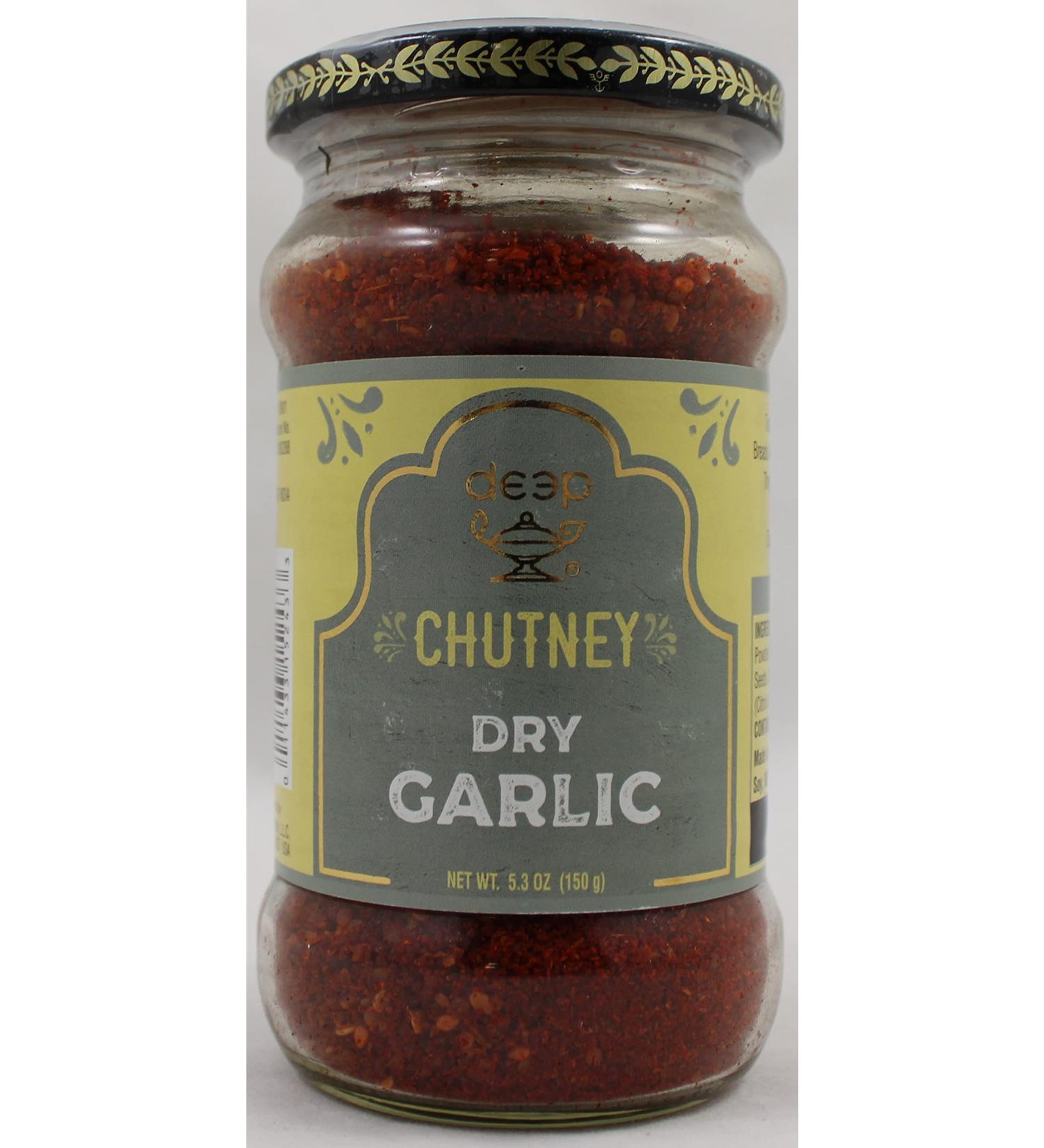 Authentic Dry Garlic Chutney - 5.3oz | Savory Indian Spice Blend - Buy Online on GoSupps.com