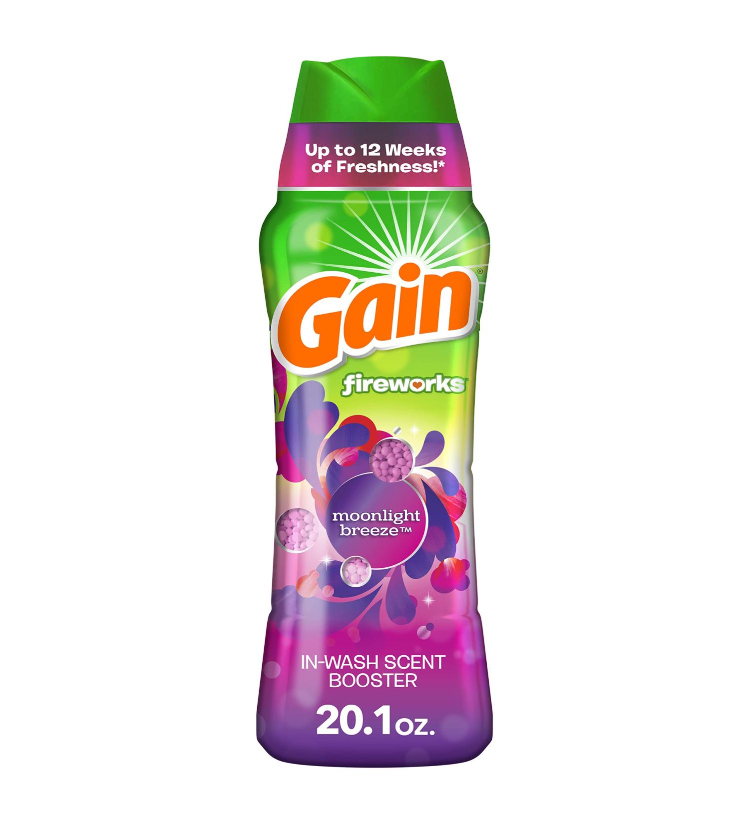 Gain Fireworks Moonlight Breeze Scent Booster 20.1 oz - Laundry Beads for Washer - Buy Online on GoSupps.com