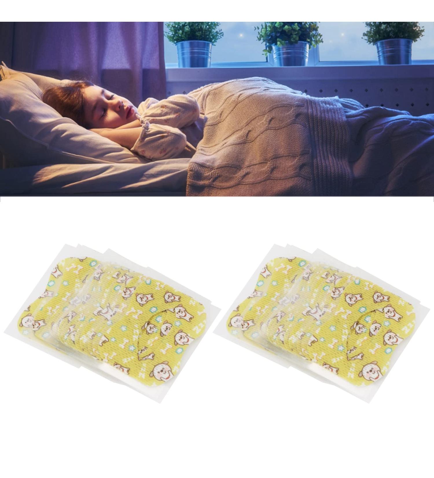 40pcs Kids Sleep Strips Mouth Tape | Smoothly Breathe, Reduce Snoring | Soft Cotton Breath Patches for Nose Breathing During Sleep - Buy Online on GoSupps.com