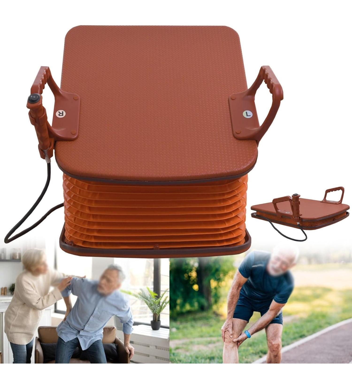 Chair Lift and Sofa Stand Assist Electric Uplift Seat Assist Cushion Assistance Sofa Support Up Powered Lift Cushion Portable and Safe Mobility Aid Help Get Up and Sit Down Slowly 1 - Buy Online on GoSupps.com