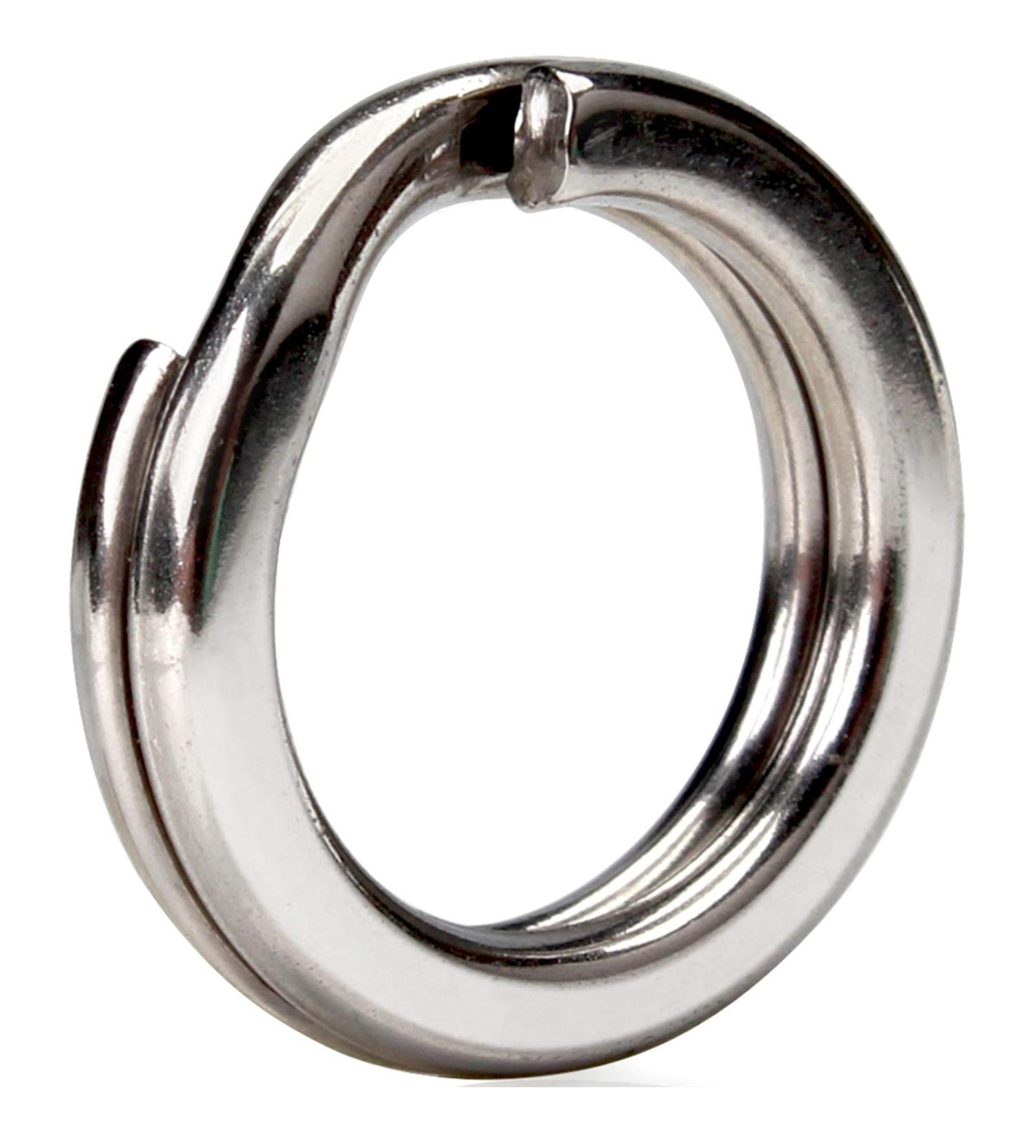50 Pcs Heavy Duty Stainless Steel Fishing Split Rings - High Strength Swivel Connectors for Lures, Baits, Hooks - Saltwater/Freshwater - 90-300 Lb Test - 100Lb - Pack of 50 - Buy Online on GoSupps.com