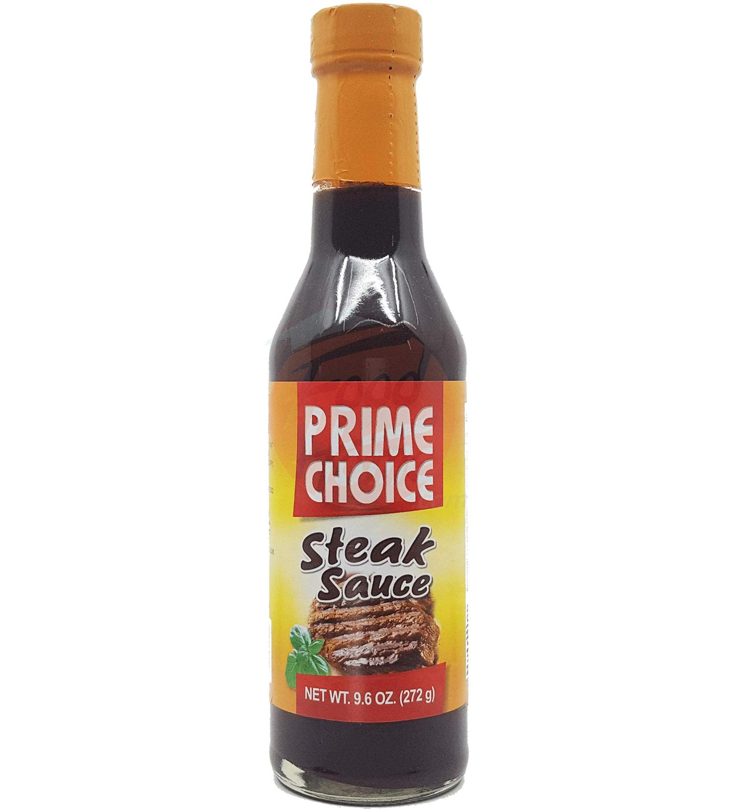 Prime Choice Steak Sauce - 9.6oz Glass Bottle - Buy Online on GoSupps.com