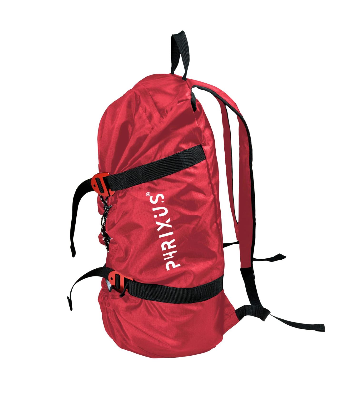PHRIXUS Waterproof Rock Climbing Rope Bag - Large Capacity 500D Storage Backpack for Hiking & Trekking - Red - Buy Online on GoSupps.com