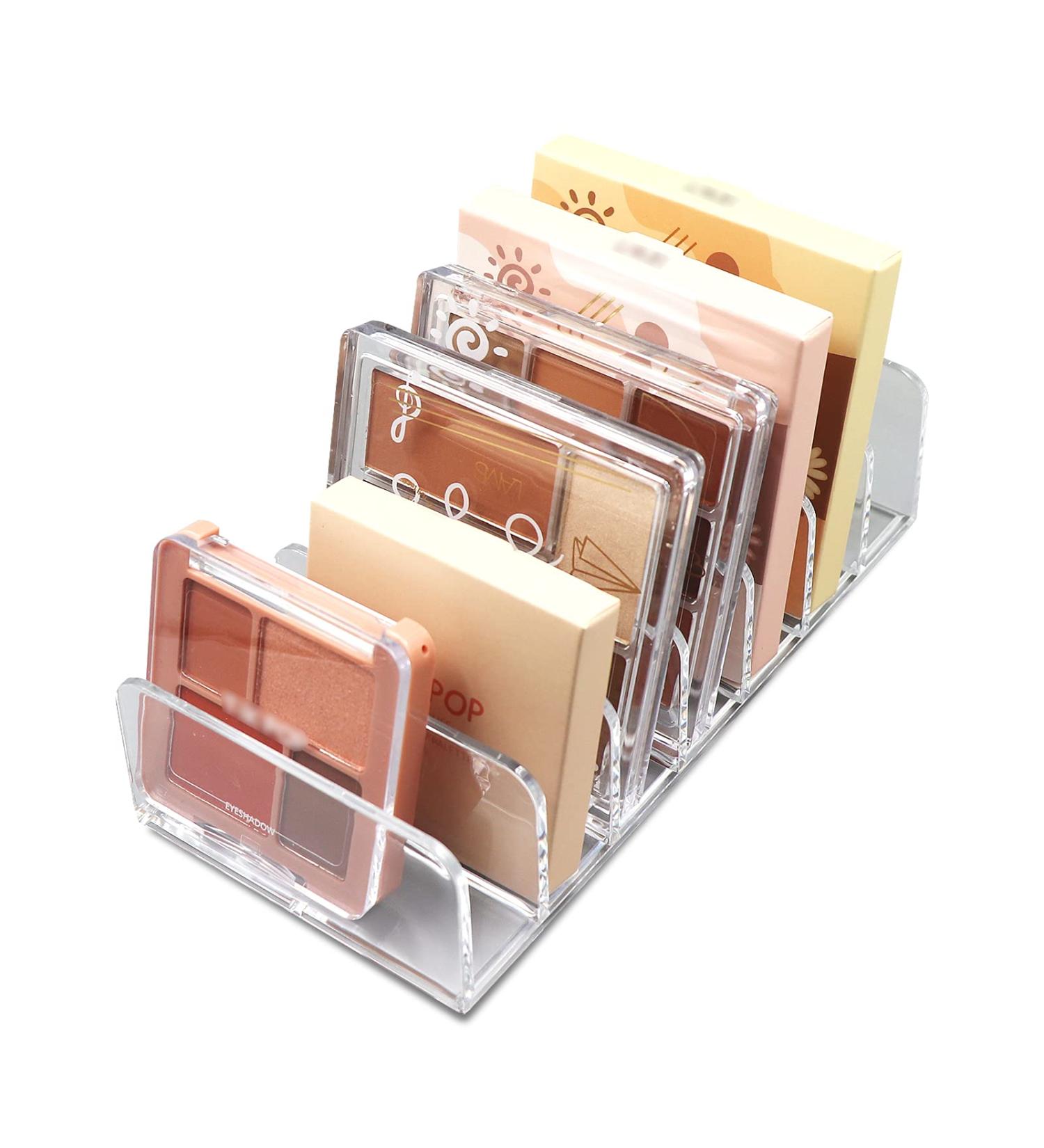 Makeup Organizer  Compact Makeup Palette Organize  for Bathroom Countertops  Vanities  Cabinets  Sleek Modern Cosmetics Storage Solution for - Eyeshadow Palettes  Contour Kits  Blush - 7 Sections 7 Sections - S - Buy Online on GoSupps.com