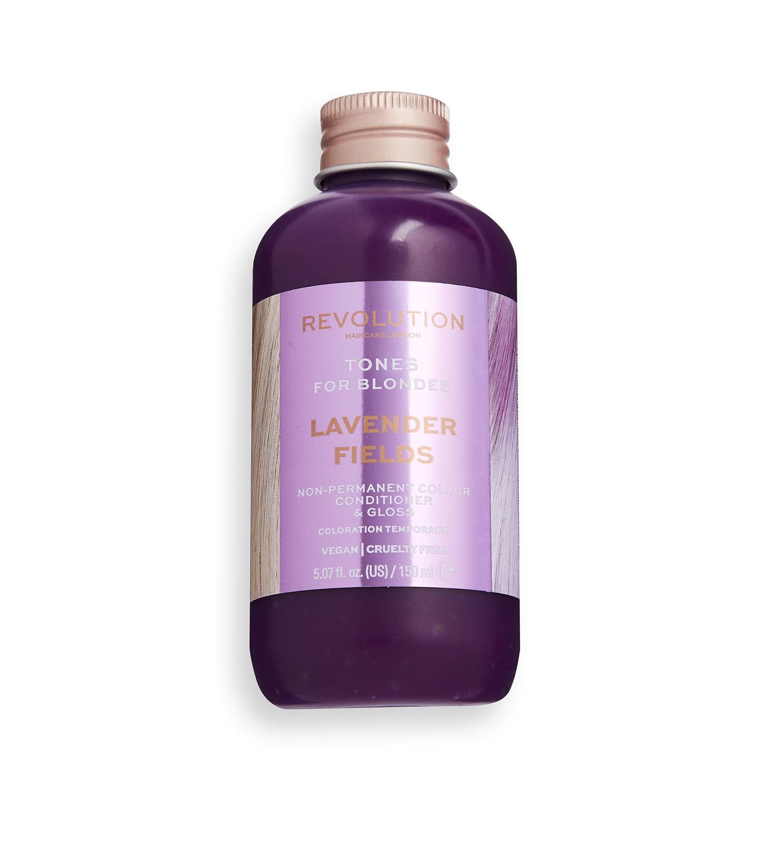 Revolution Beauty London Haircare Tones for Blondes - Lavender Fields: Add Color, Transform & Condition Hair - Buy Online on GoSupps.com