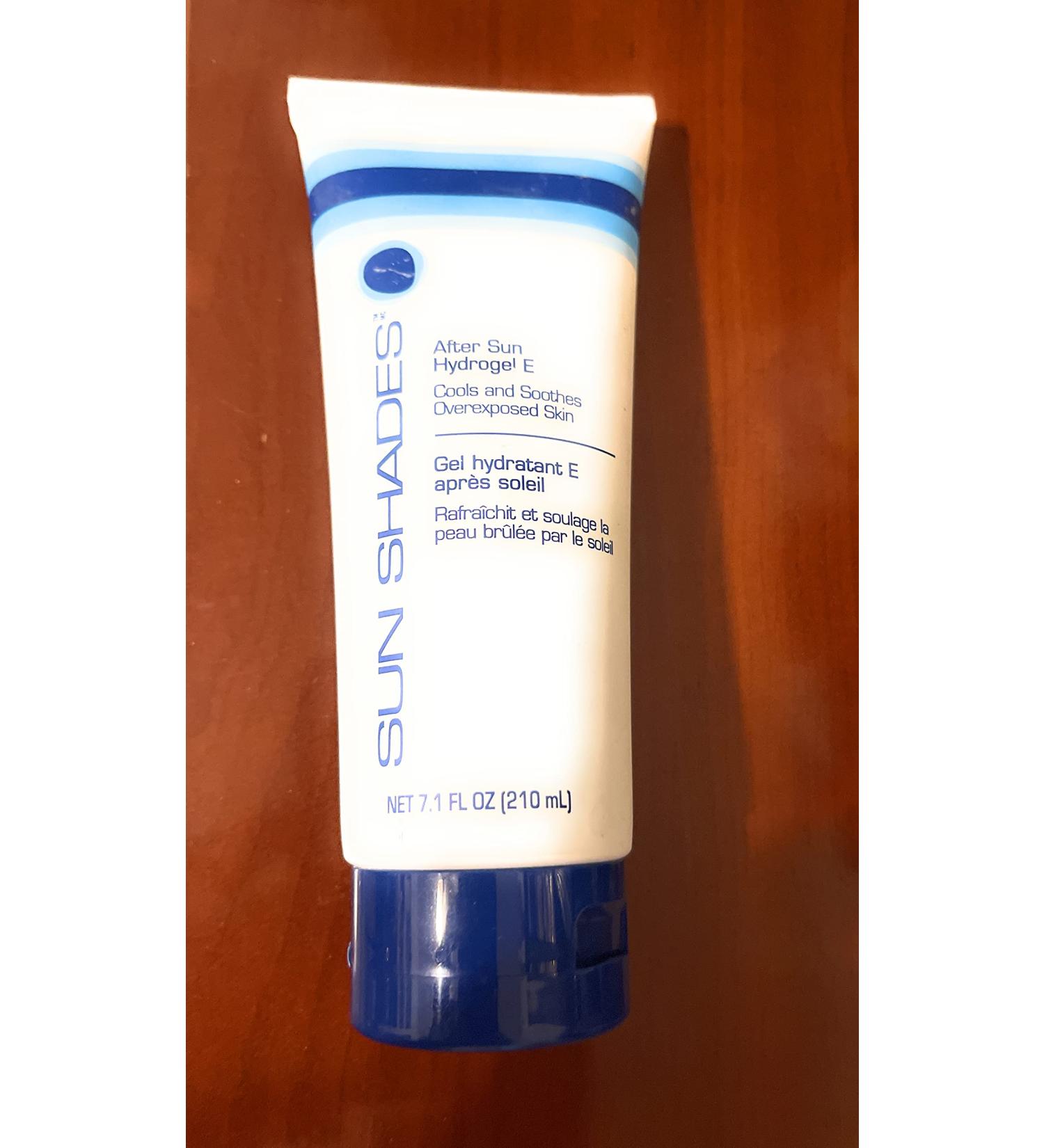 Sun Shades After Sun Hydrogel E Moisturizing Relief Gel  7.3 Fl Oz Tube