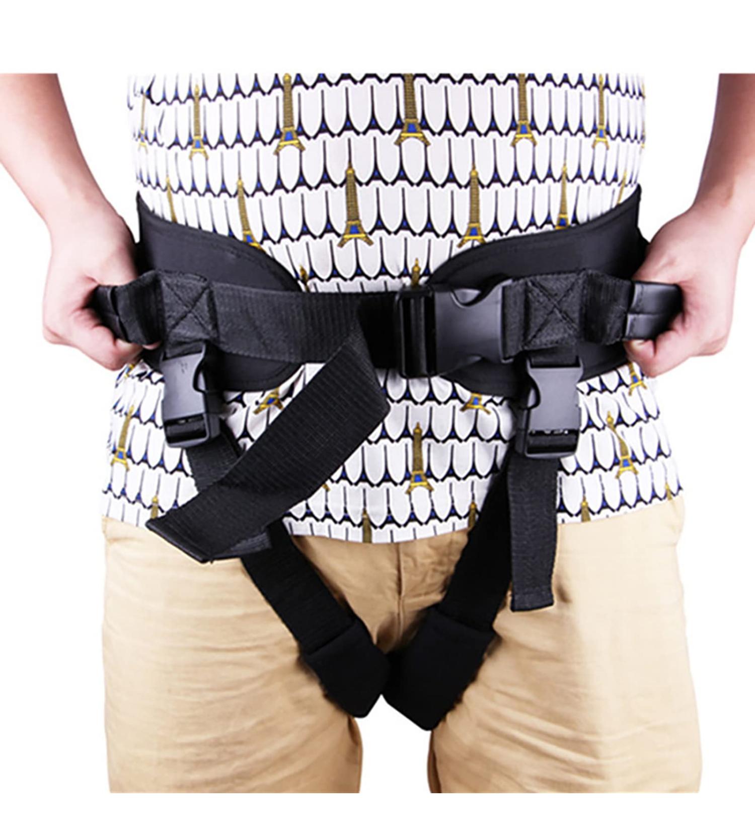 ZZBB Gait Belt Transfer Belt for Seniors Stand Assistance Belt Elderly Patient Lift Sling Transfer Helper Standing Assistance for Bedridden Patient Large